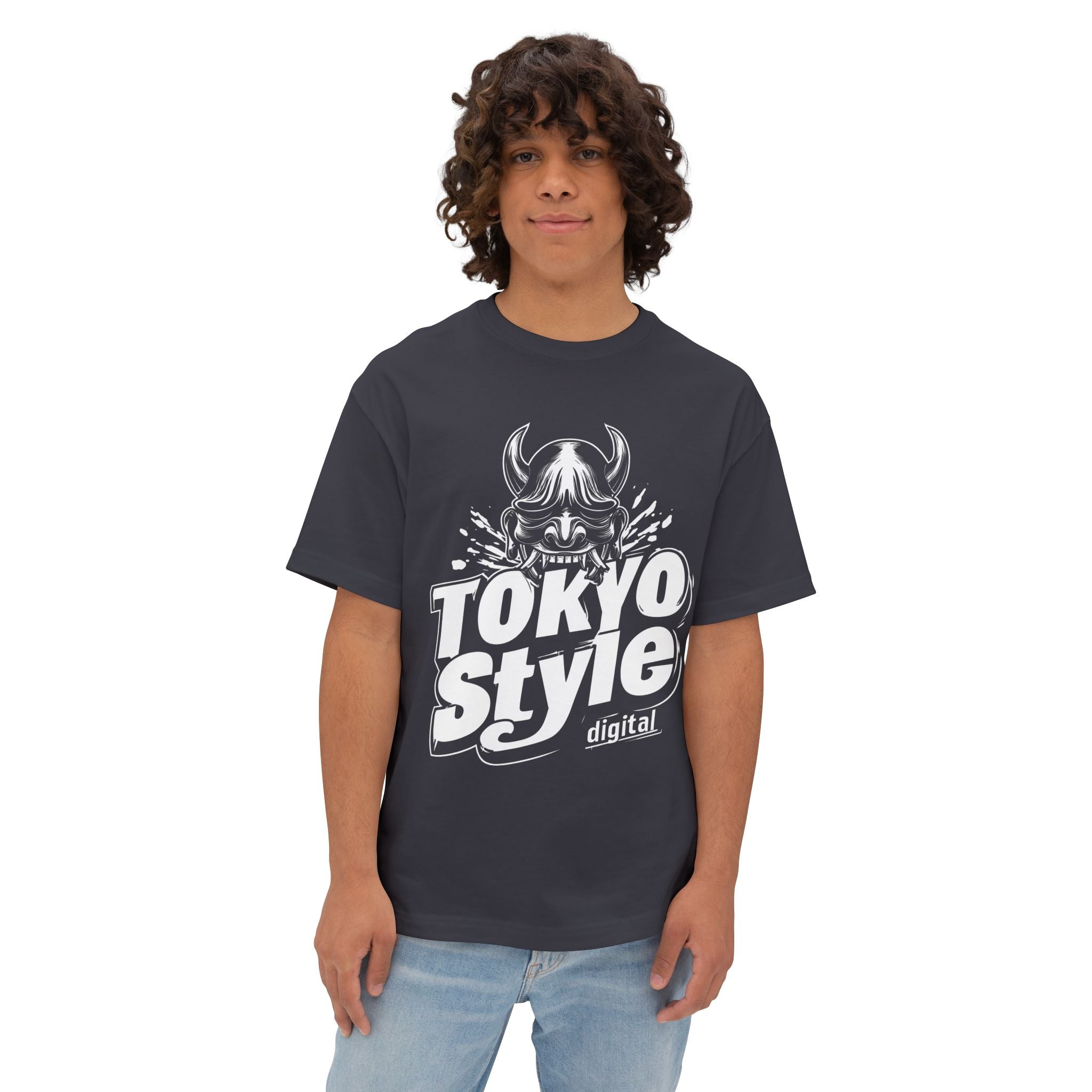 Copy of Japanese Wave Art Unisex Oversized Boxy Tee, Casual Streetwear, Vintage Graphic Tee, Summer Outfit, Gift for Art Lovers