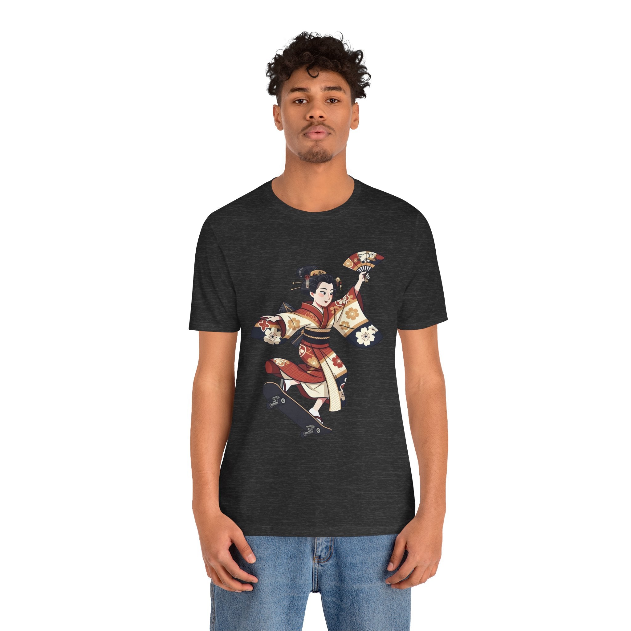 Skateboarding Geisha T-Shirt