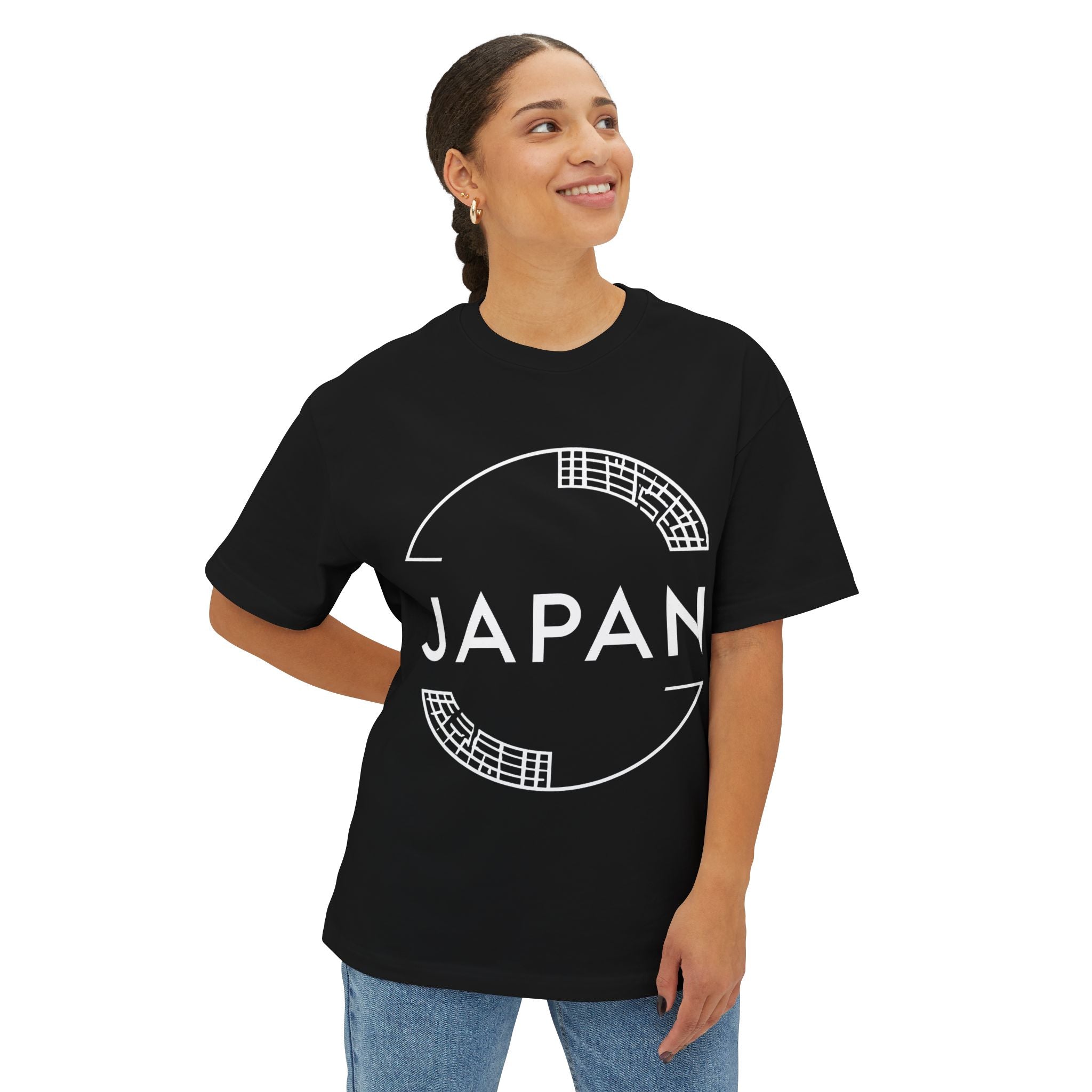Copy of Japanese Wave Art Unisex Oversized Boxy Tee, Casual Streetwear, Vintage Graphic Tee, Summer Outfit, Gift for Art Lovers