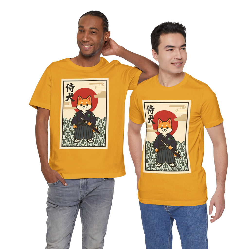 Samurai Shiba Inu Tee — Japanese Vintage Dog Graphic T-Shirt
