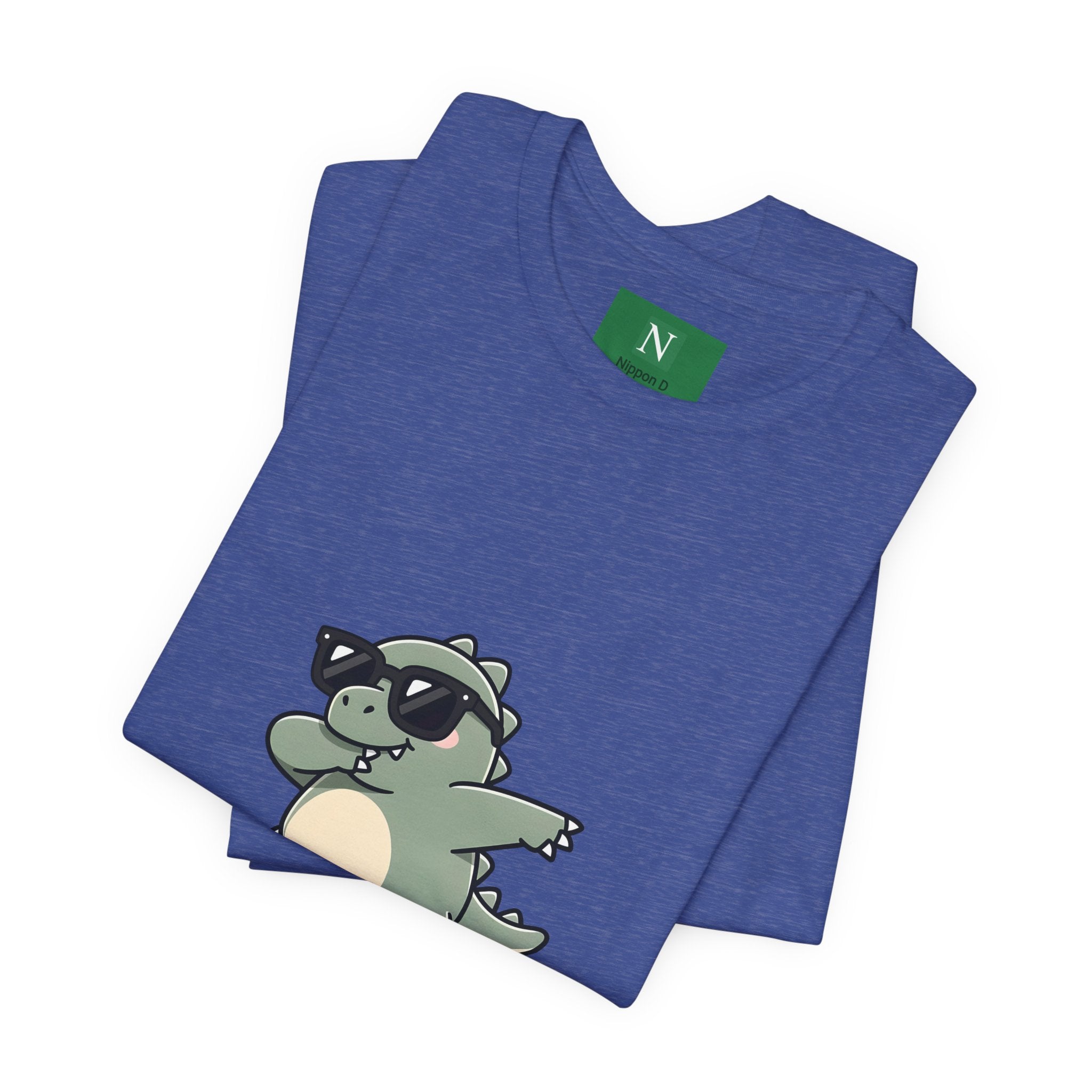 Cool Dino Tee — 'クール恐竜' Sunglasses Dinosaur Graphic T-Shirt