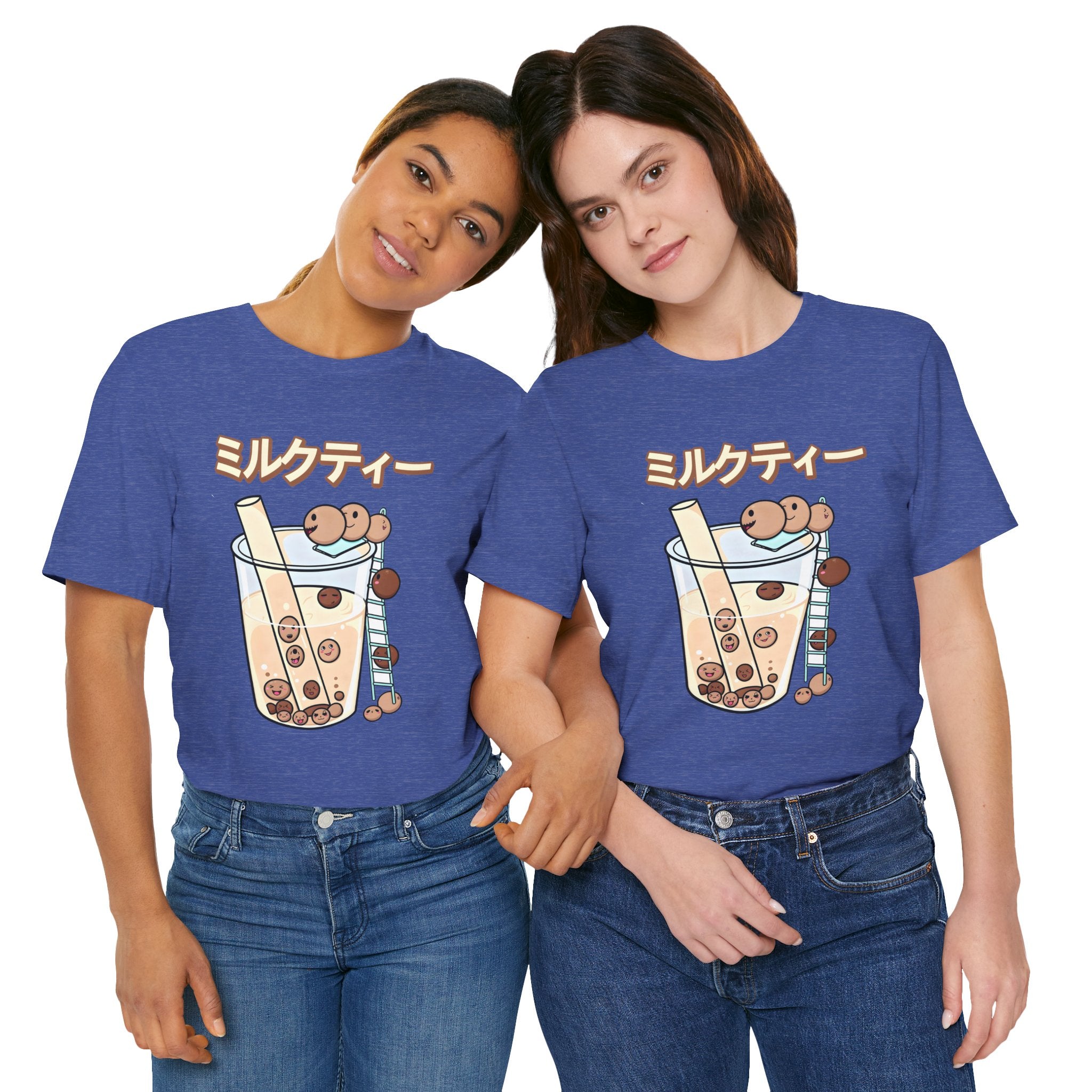 Boba Milk Tea T‑Shirt – ミルクティー Bubble Tea Graphic Tee