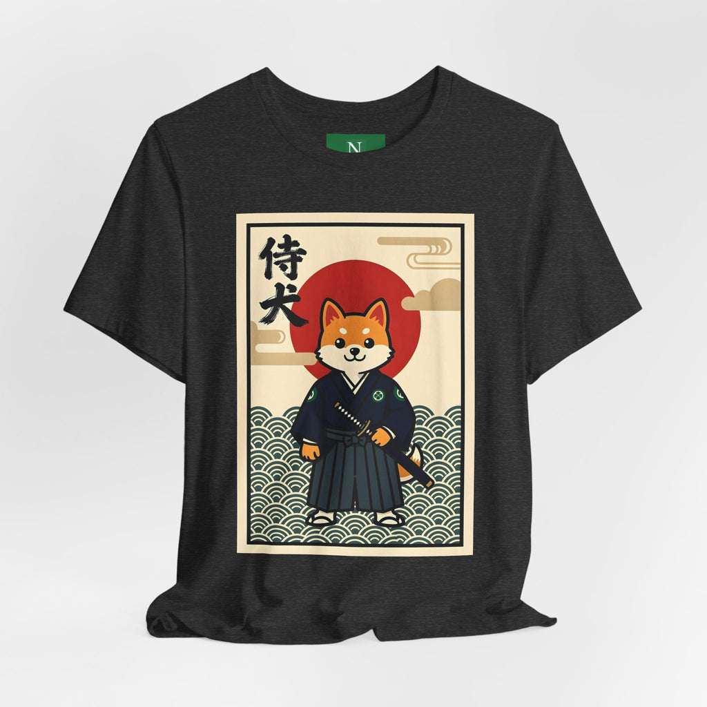 Samurai Shiba Inu Tee — Japanese Vintage Dog Graphic T-Shirt