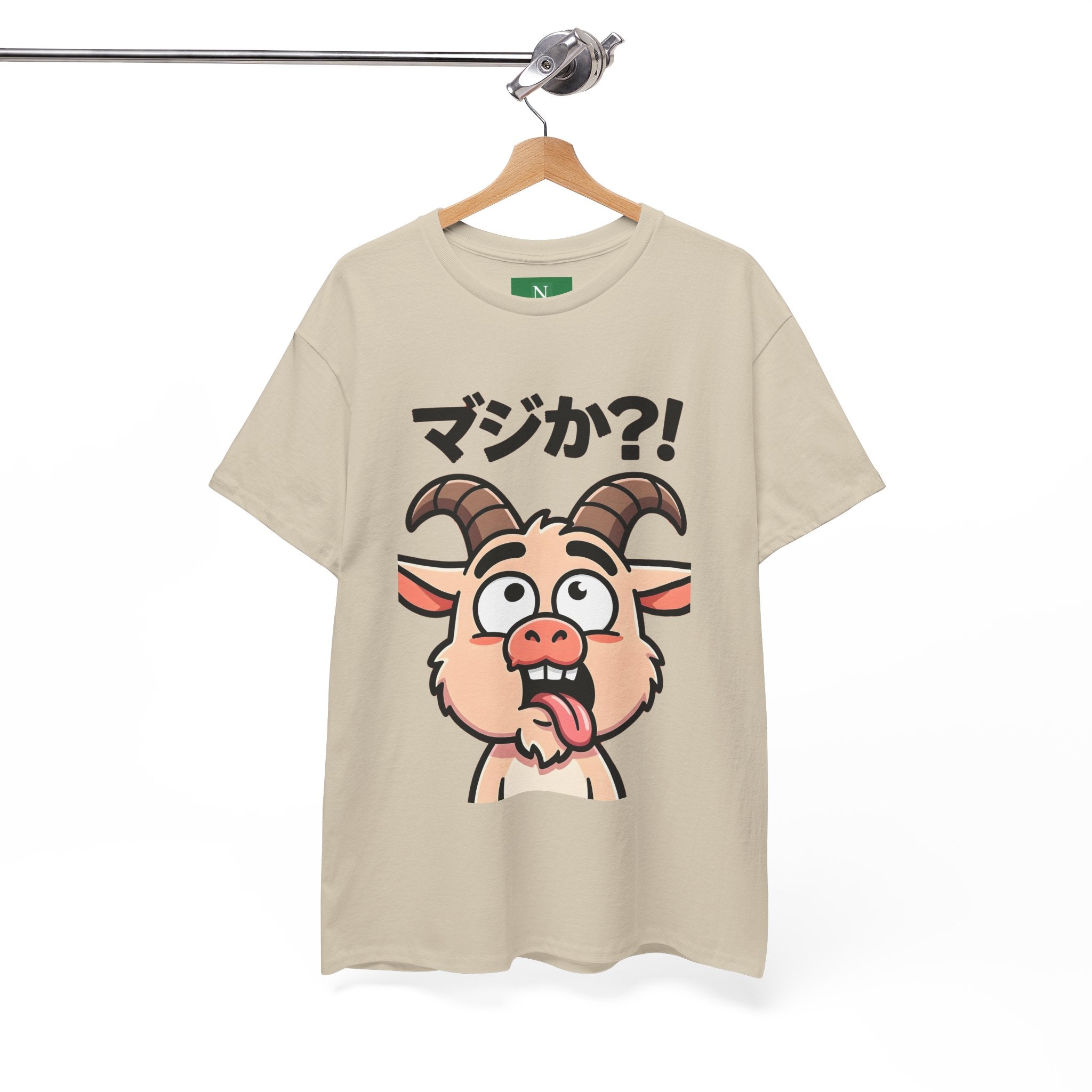 Goat Shock T-Shirt — マジか?! Funny Japanese Cartoon Tee