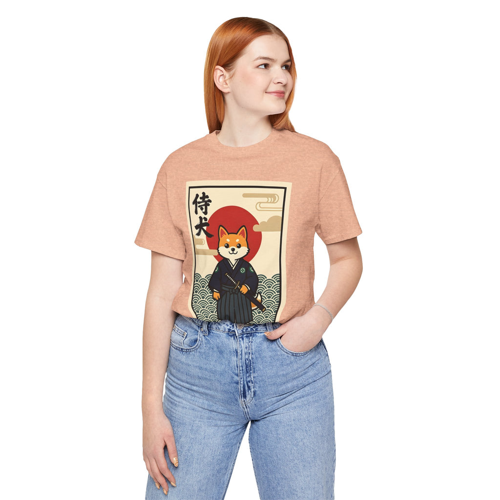 Samurai Shiba Inu Tee — Japanese Vintage Dog Graphic T-Shirt