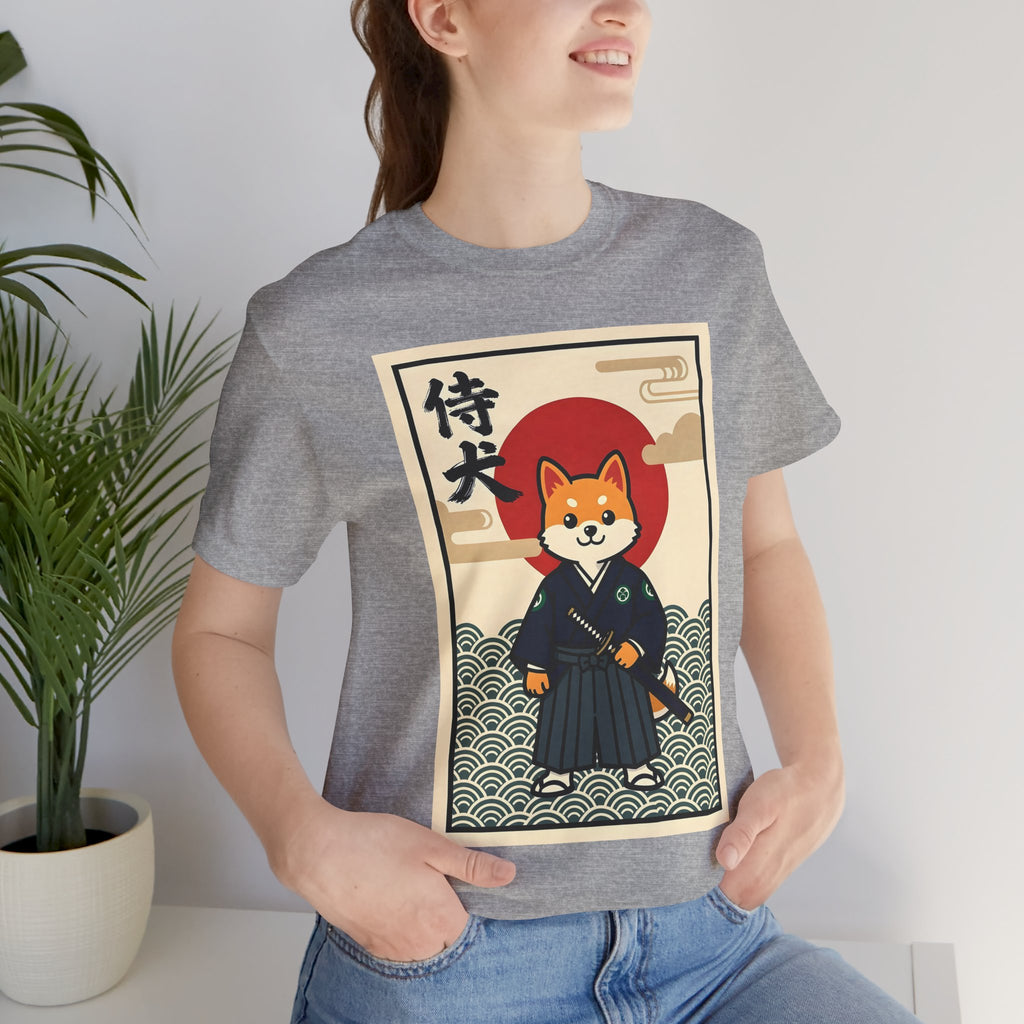 Samurai Shiba Inu Tee — Japanese Vintage Dog Graphic T-Shirt