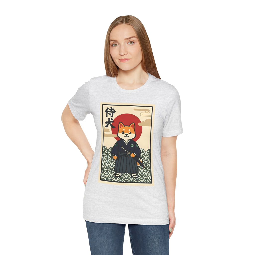 Samurai Shiba Inu Tee — Japanese Vintage Dog Graphic T-Shirt