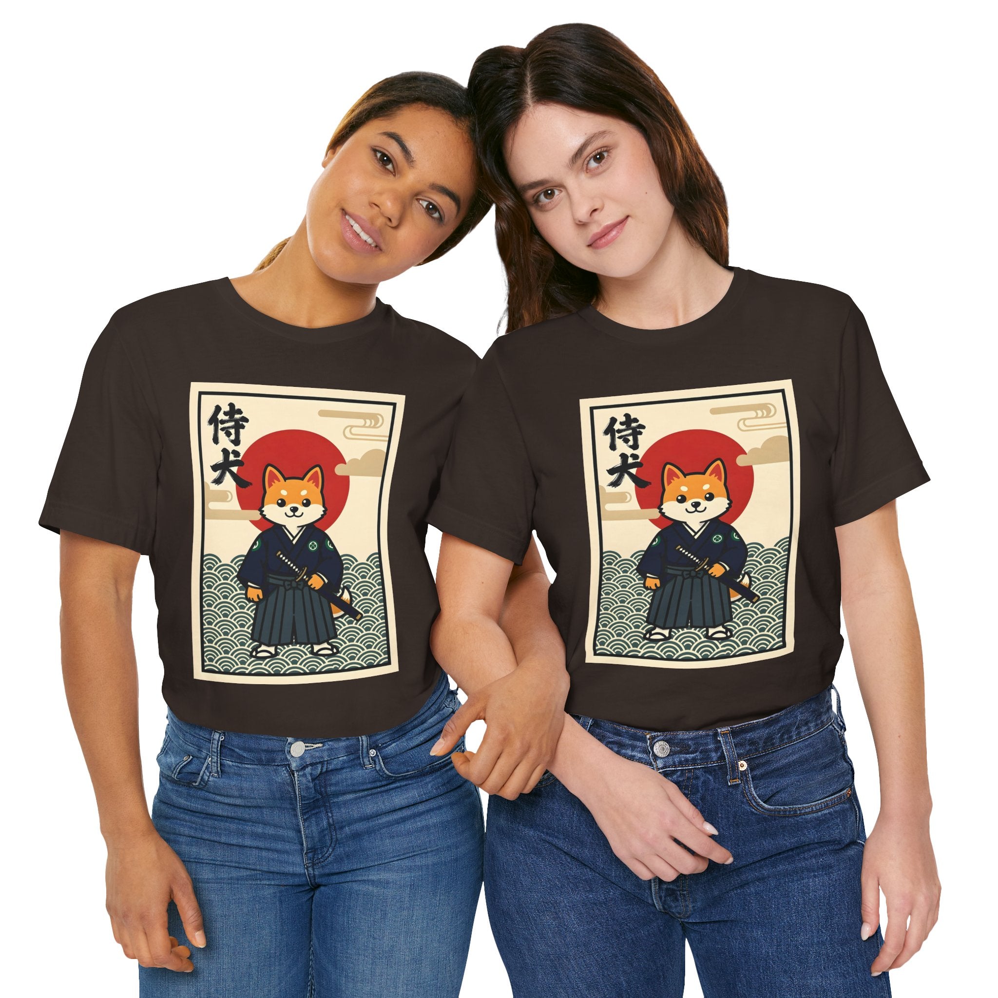 Samurai Shiba Inu Tee — Japanese Vintage Dog Graphic T-Shirt