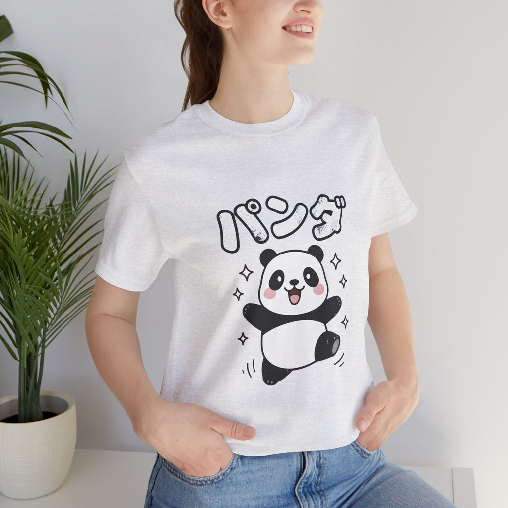Cute Kawaii Panda Tee – パンダ (Panda) Graphic T-Shirt