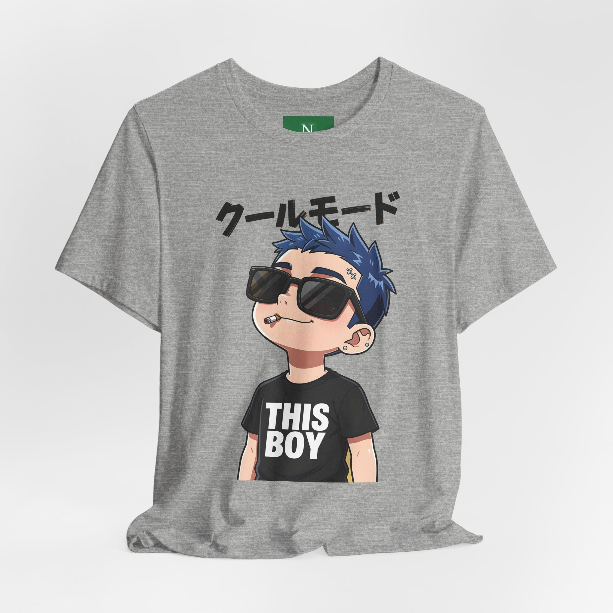 Cool Mode Anime Kid T‑Shirt — "This Boy" Graphic Tee