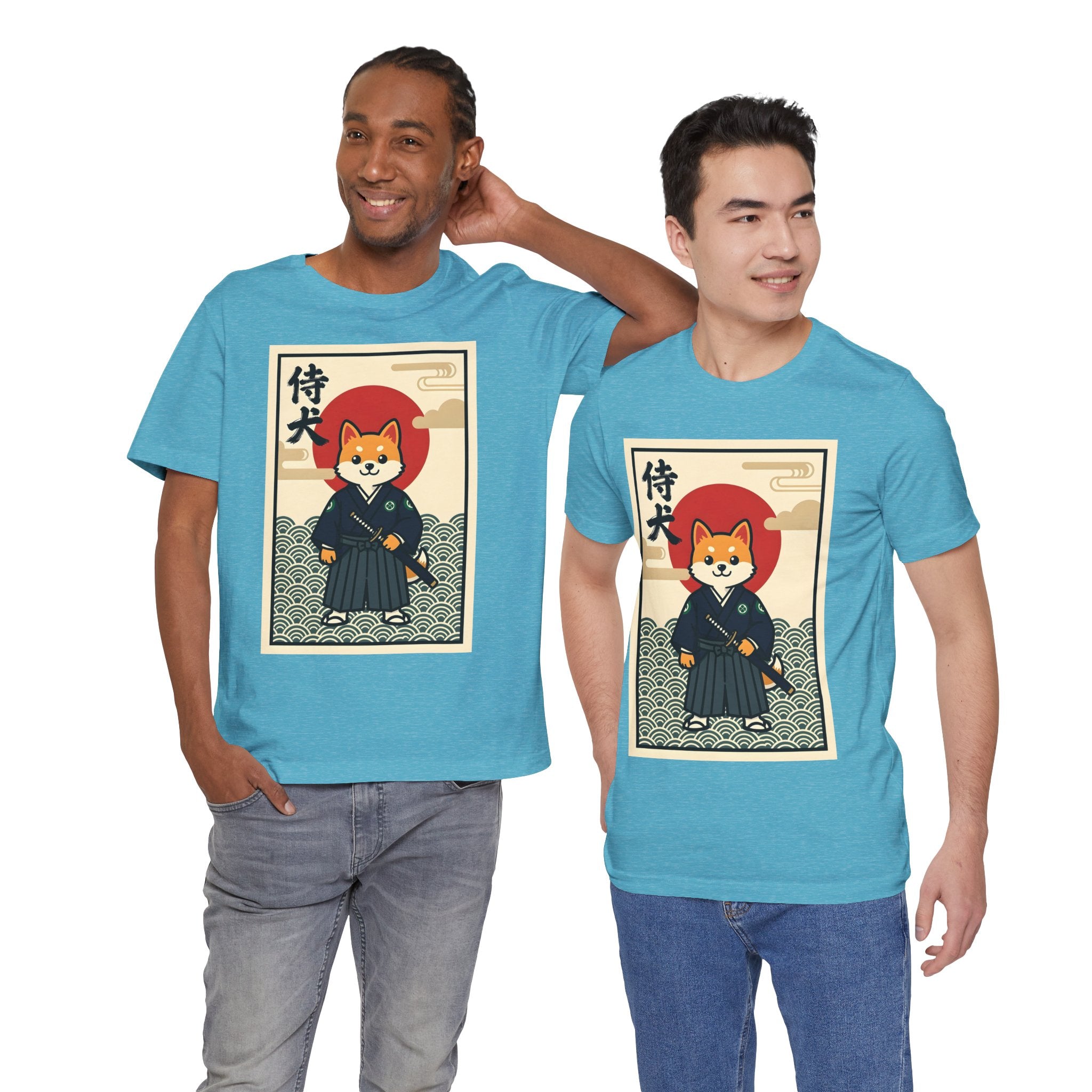 Samurai Shiba Inu Tee — Japanese Vintage Dog Graphic T-Shirt