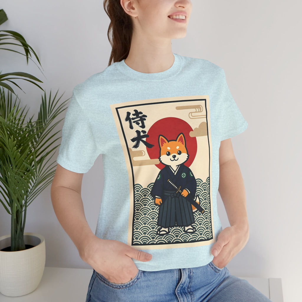 Samurai Shiba Inu Tee — Japanese Vintage Dog Graphic T-Shirt