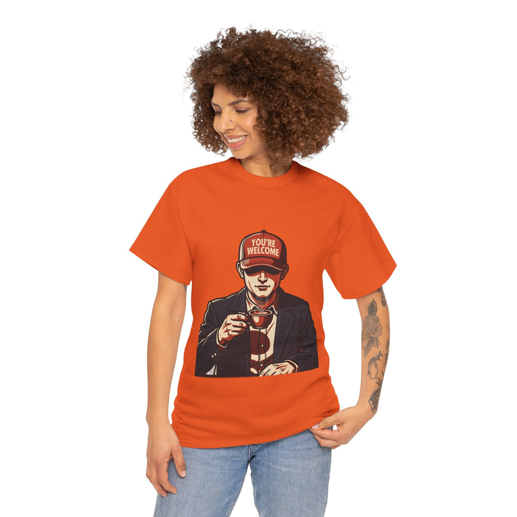 T-Shirt — 'You’re Welcome' Cheers Graphic Tee
