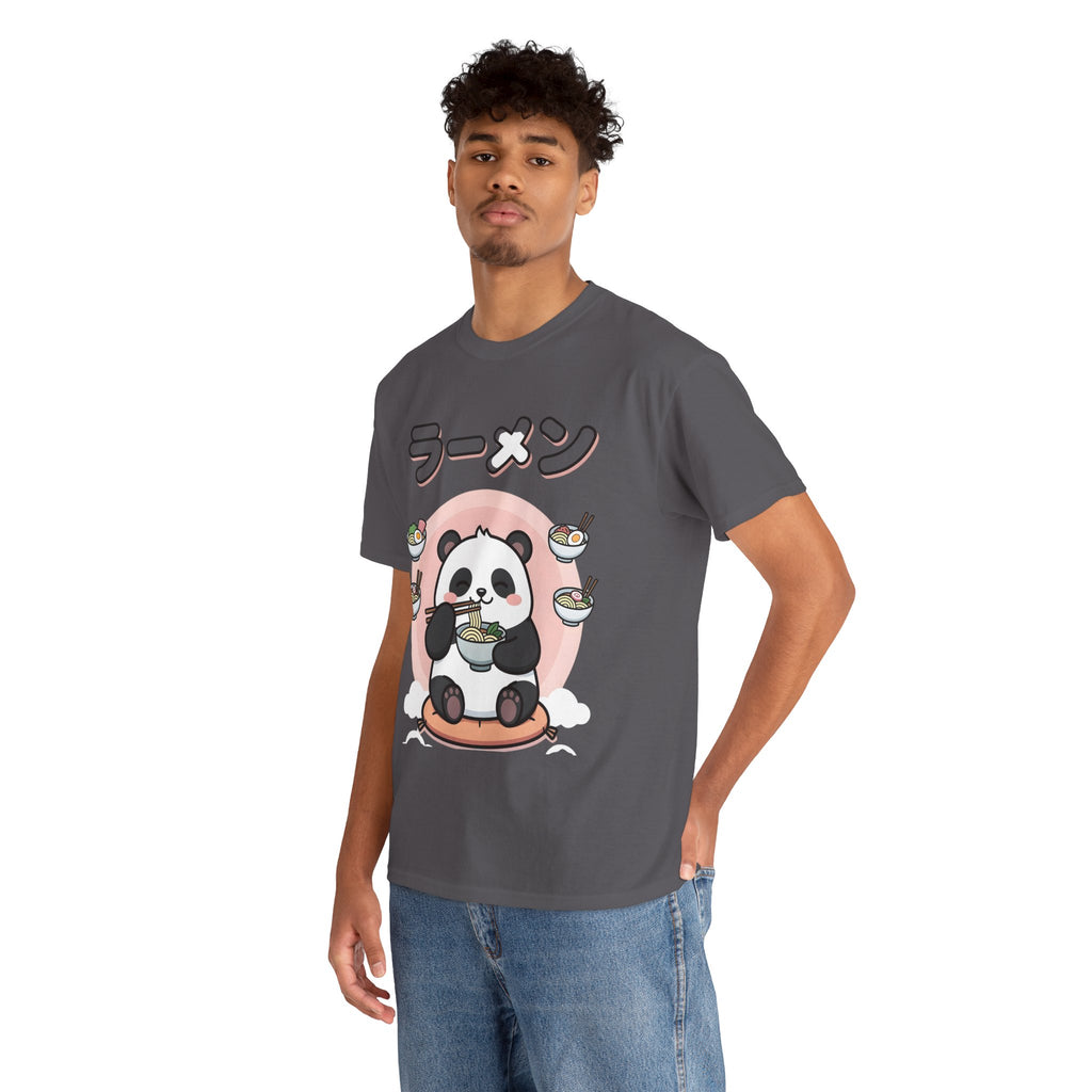 Panda Ramen T-Shirt — Cute Kawaii Ramen Lover Tee