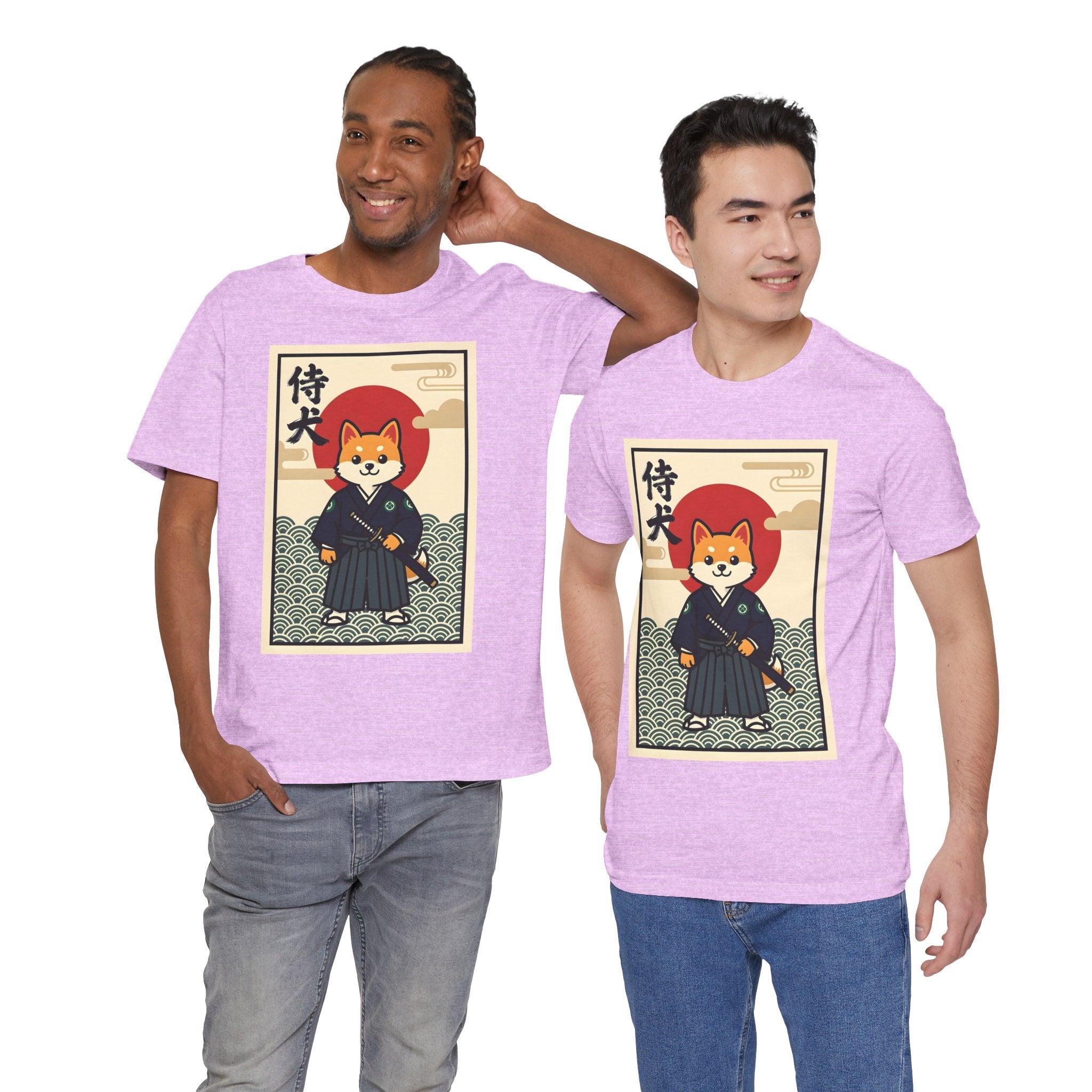 Samurai Shiba Inu Tee — Japanese Vintage Dog Graphic T-Shirt