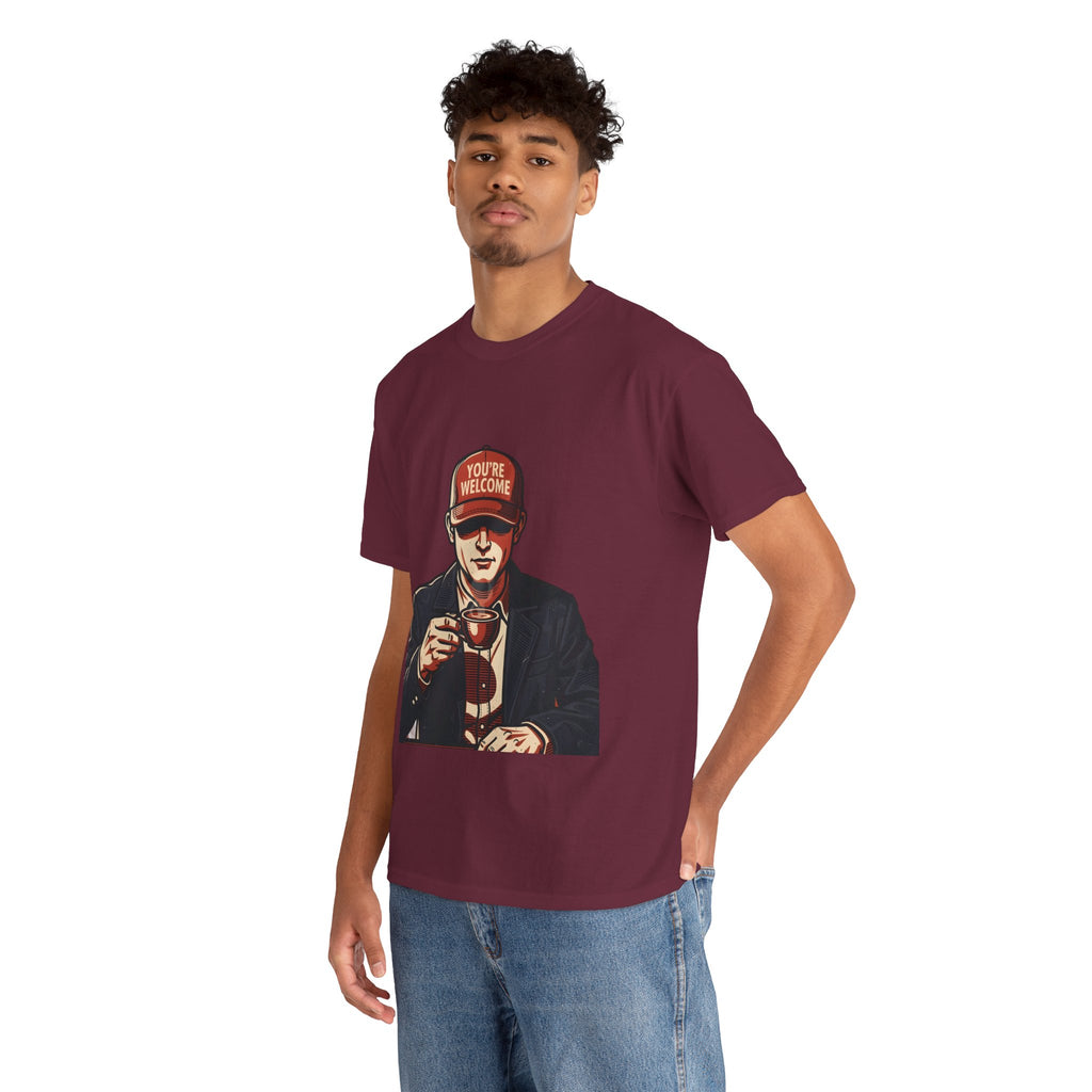 T-Shirt — 'You’re Welcome' Cheers Graphic Tee