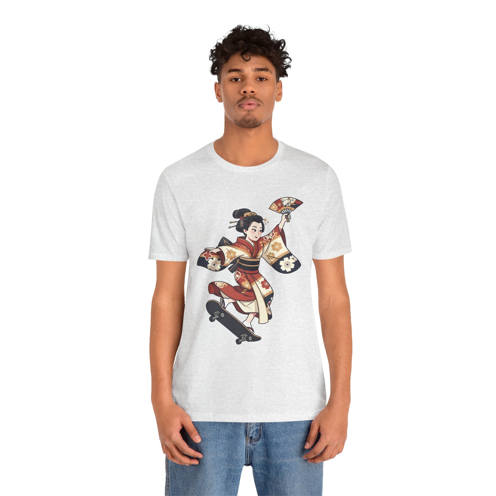 Skateboarding Geisha T-Shirt