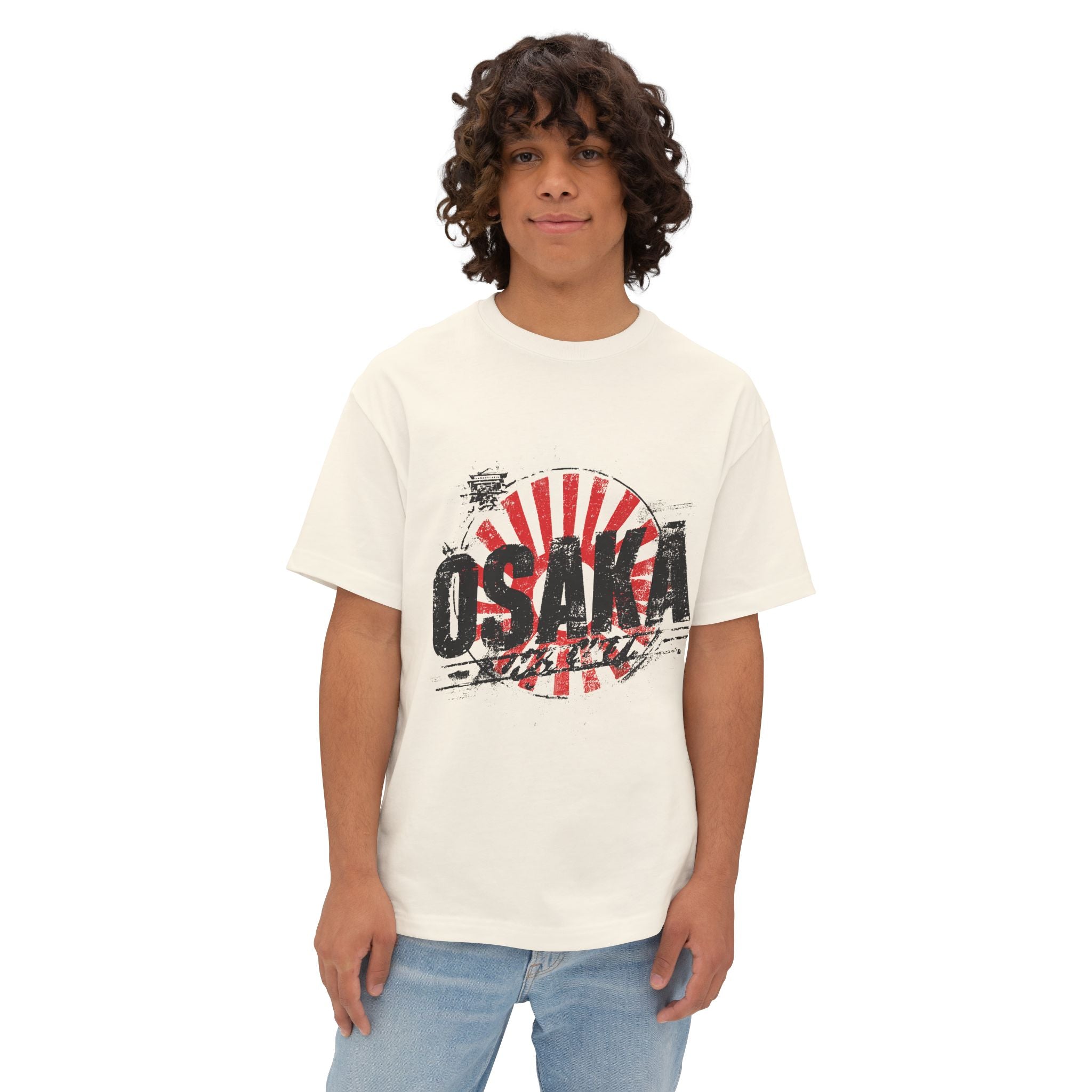 Copy of Japanese Wave Art Unisex Oversized Boxy Tee, Casual Streetwear, Vintage Graphic Tee, Summer Outfit, Gift for Art Lovers