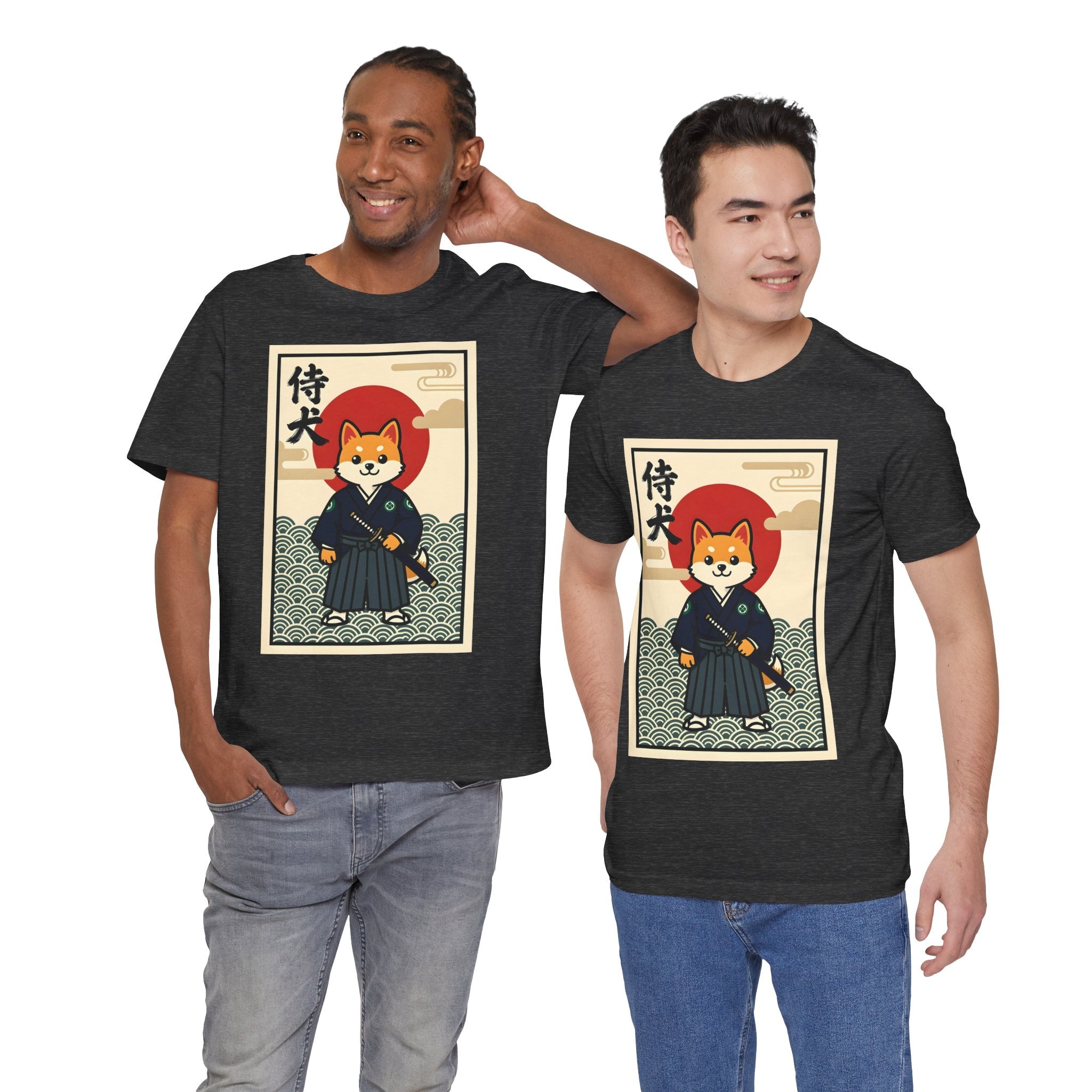 Samurai Shiba Inu Tee — Japanese Vintage Dog Graphic T-Shirt