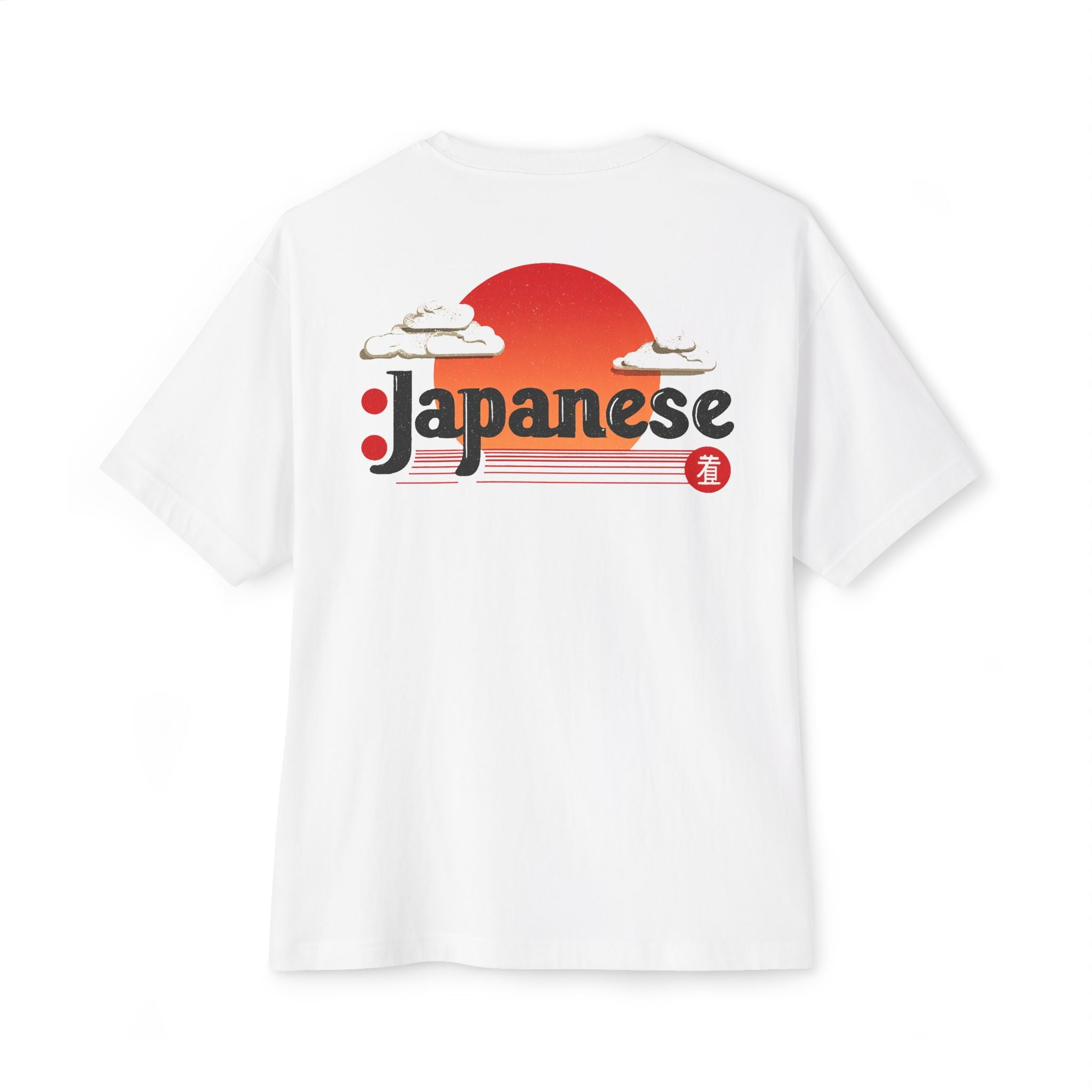 Copy of Japanese Wave Art Unisex Oversized Boxy Tee, Casual Streetwear, Vintage Graphic Tee, Summer Outfit, Gift for Art Lovers