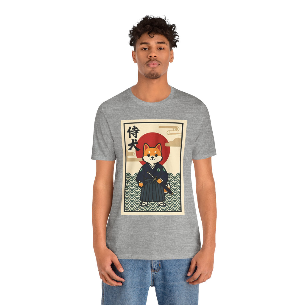 Samurai Shiba Inu Tee — Japanese Vintage Dog Graphic T-Shirt