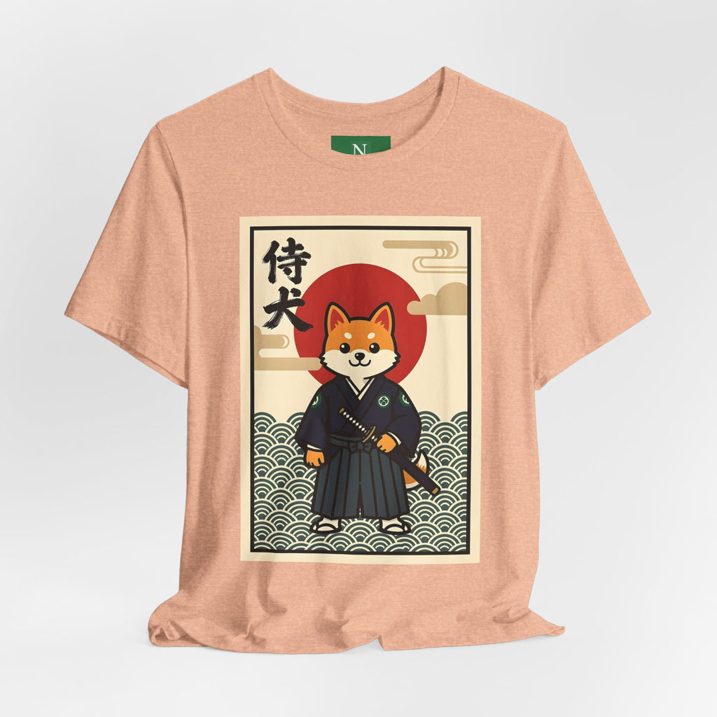 Samurai Shiba Inu Tee — Japanese Vintage Dog Graphic T-Shirt