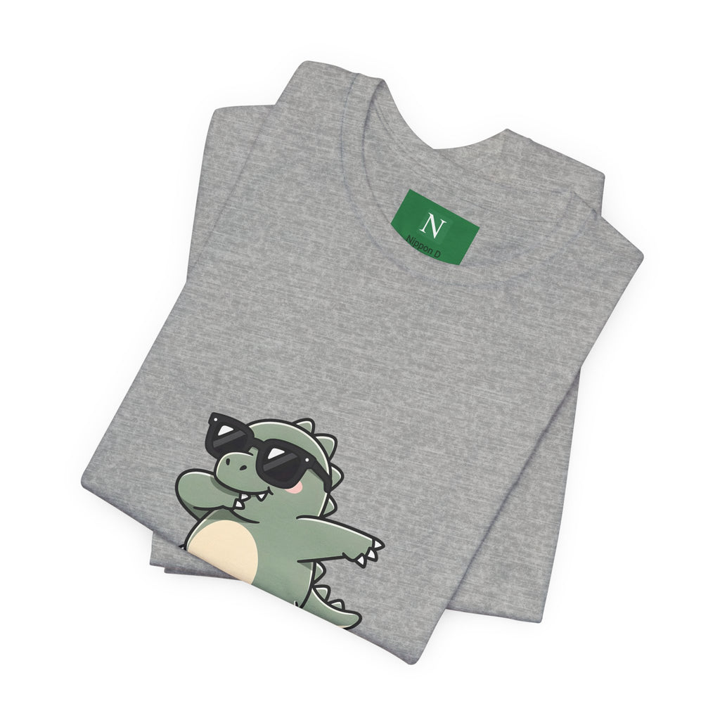 Cool Dino Tee — 'クール恐竜' Sunglasses Dinosaur Graphic T-Shirt