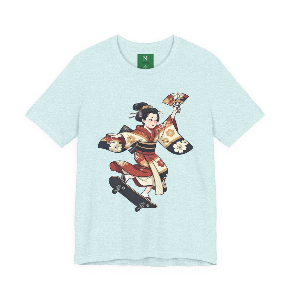 Skateboarding Geisha T-Shirt