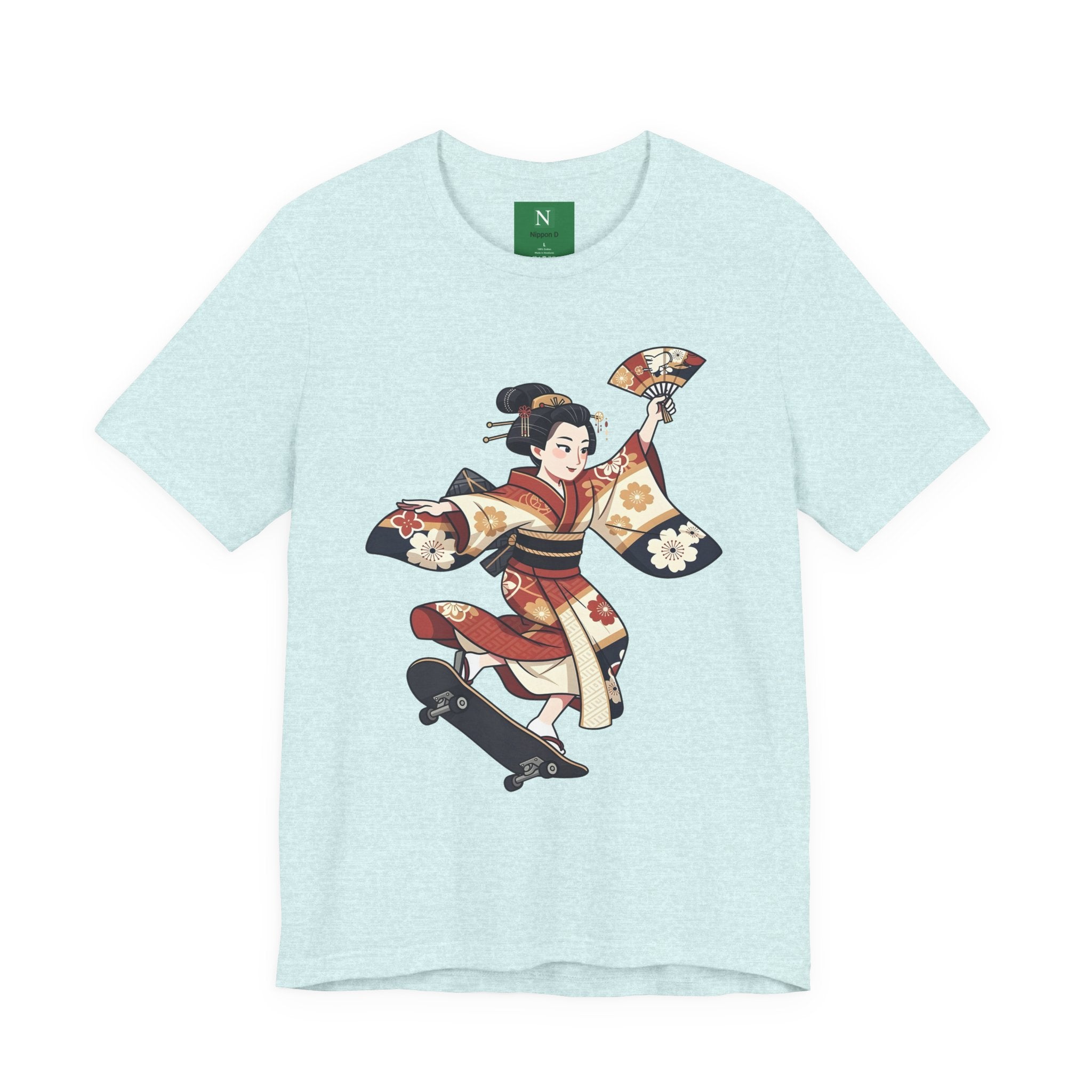 Skateboarding Geisha T-Shirt