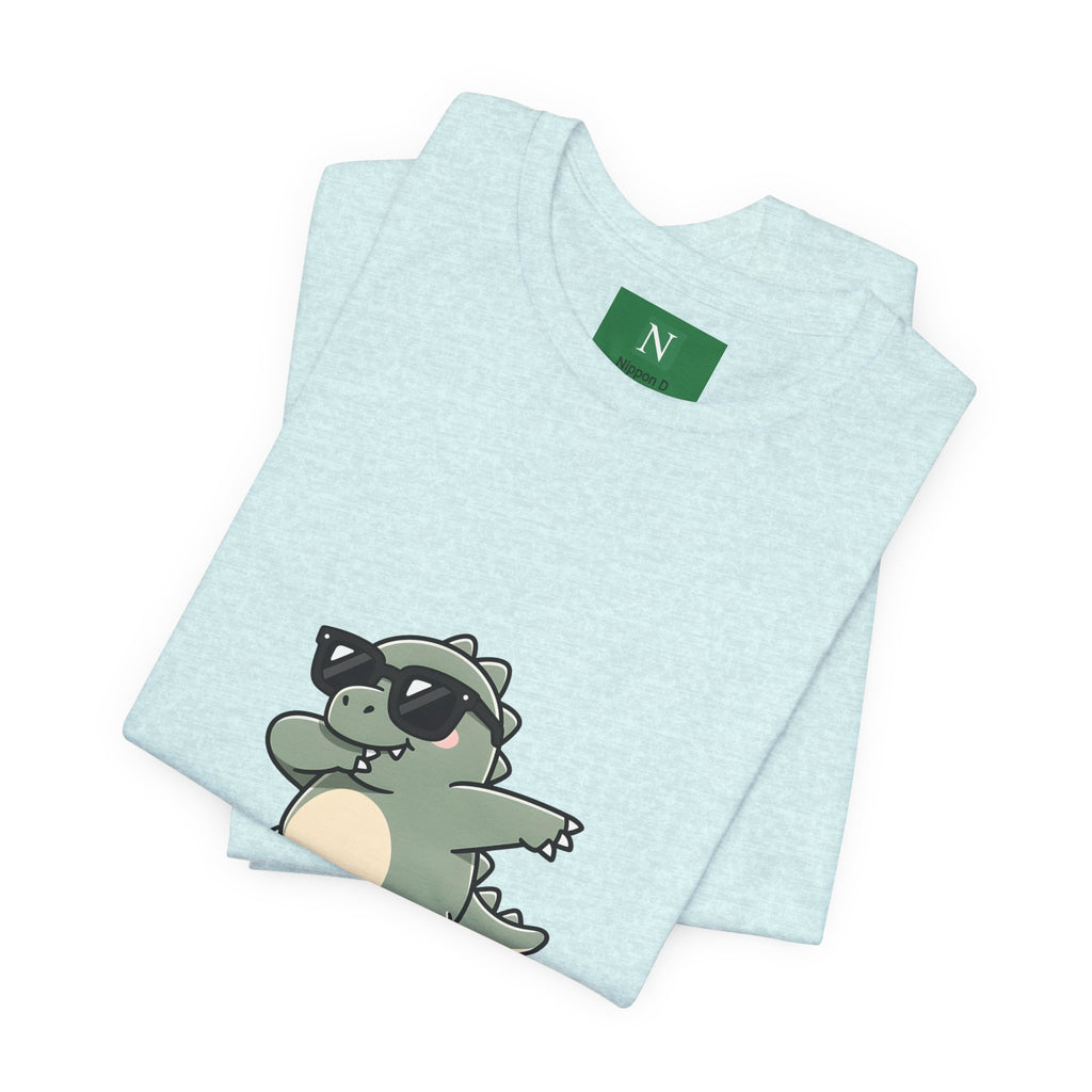 Cool Dino Tee — 'クール恐竜' Sunglasses Dinosaur Graphic T-Shirt