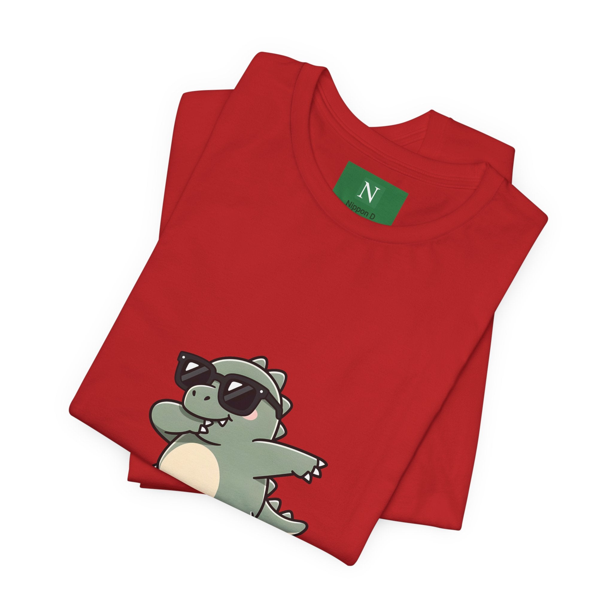 Cool Dino Tee — 'クール恐竜' Sunglasses Dinosaur Graphic T-Shirt