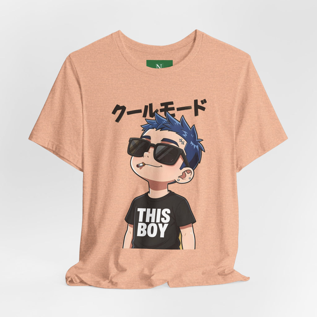 Cool Mode Anime Kid T‑Shirt — "This Boy" Graphic Tee