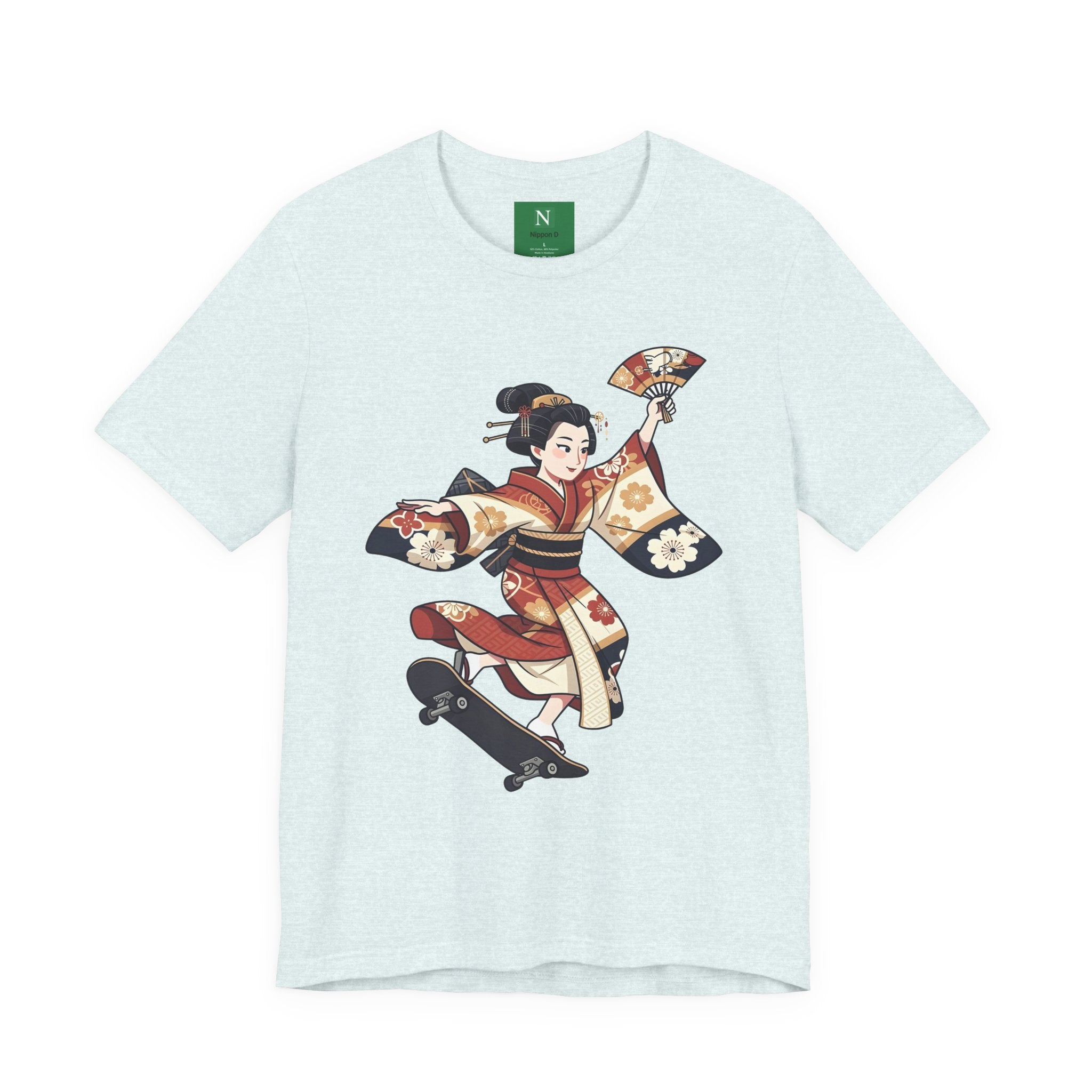 Skateboarding Geisha T-Shirt