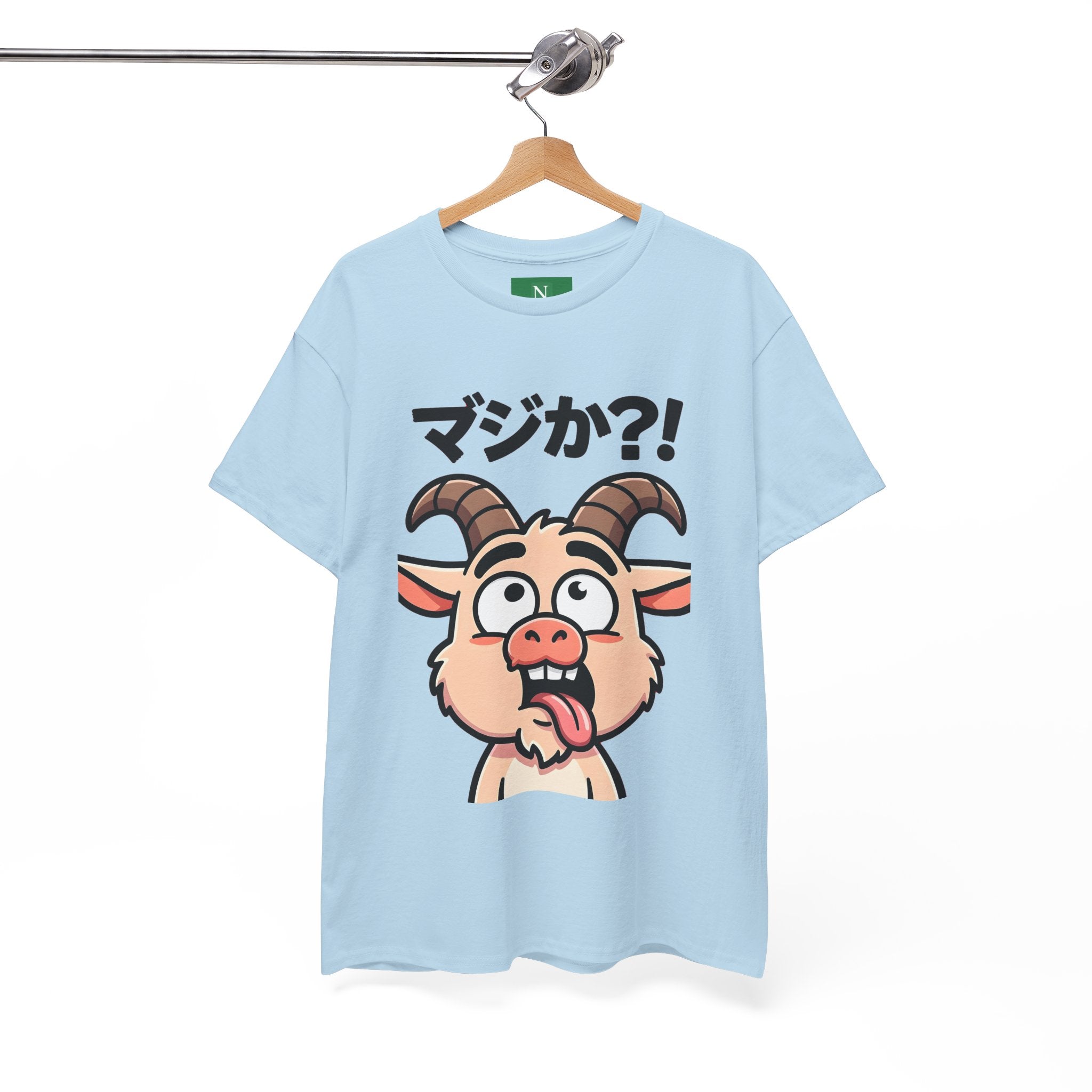 Goat Shock T-Shirt — マジか?! Funny Japanese Cartoon Tee
