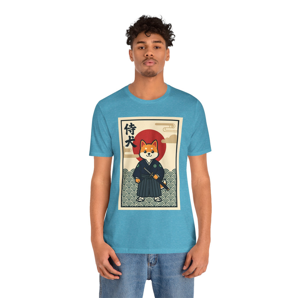 Samurai Shiba Inu Tee — Japanese Vintage Dog Graphic T-Shirt
