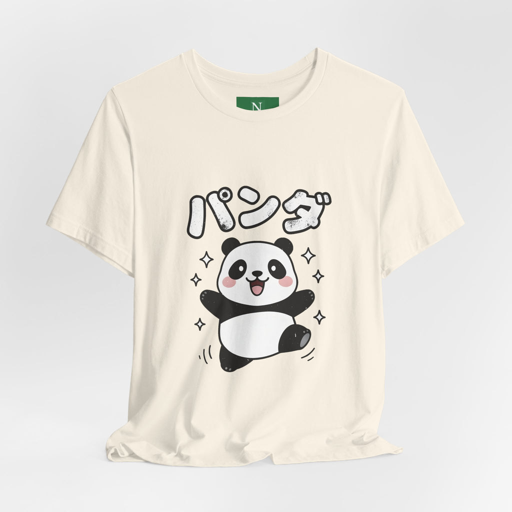 Cute Kawaii Panda Tee – パンダ (Panda) Graphic T-Shirt