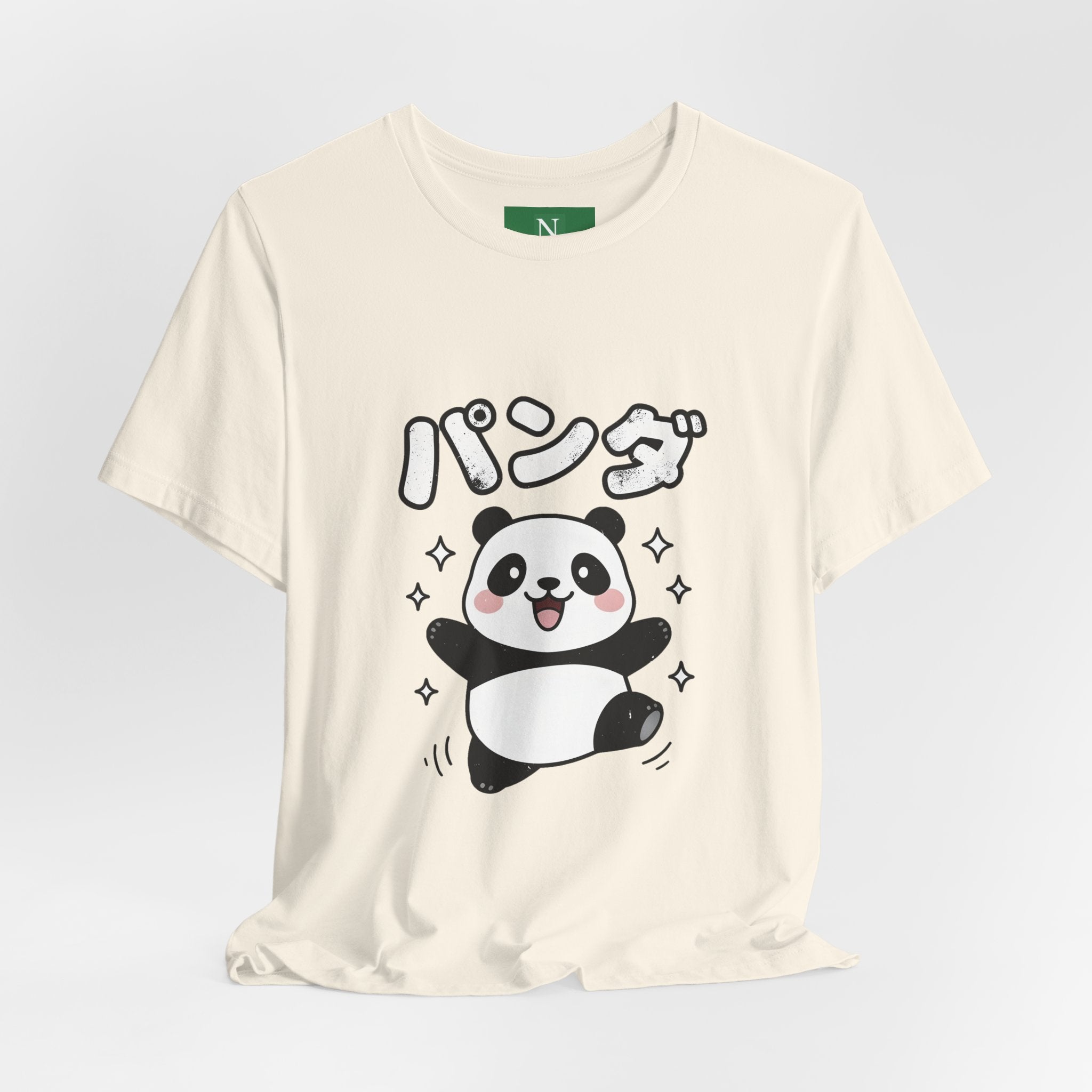 Cute Kawaii Panda Tee – パンダ (Panda) Graphic T-Shirt