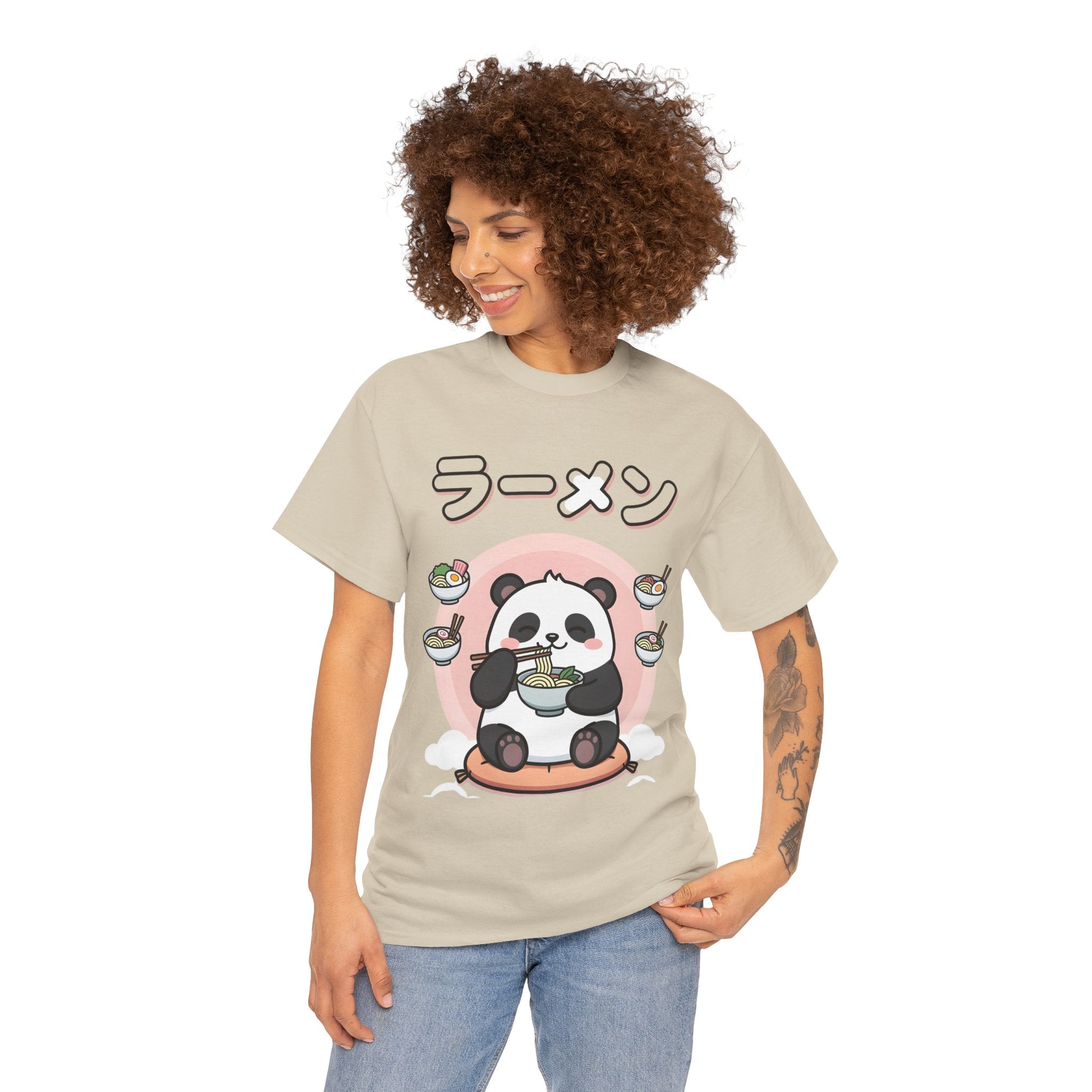 Panda Ramen T-Shirt — Cute Kawaii Ramen Lover Tee