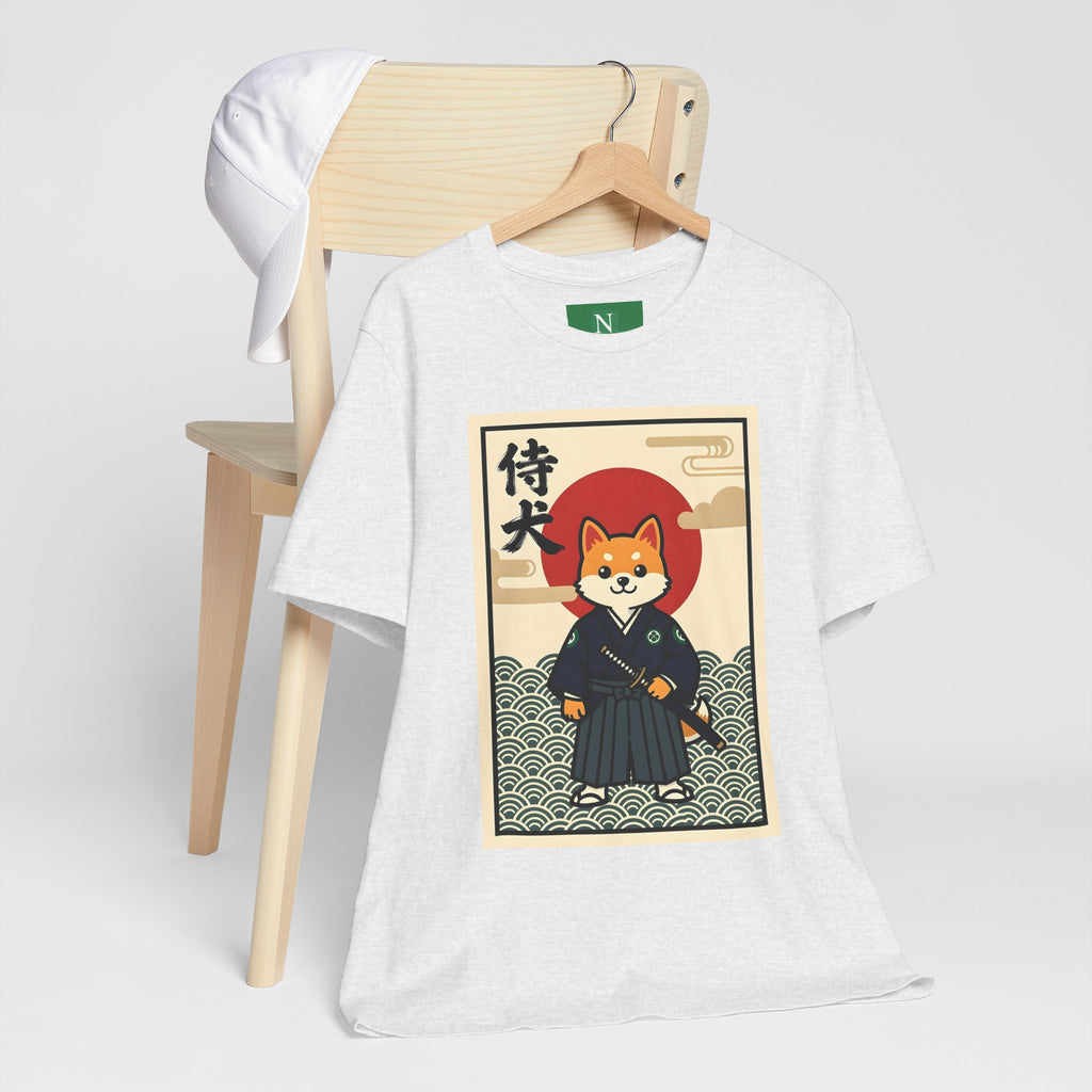 Samurai Shiba Inu Tee — Japanese Vintage Dog Graphic T-Shirt