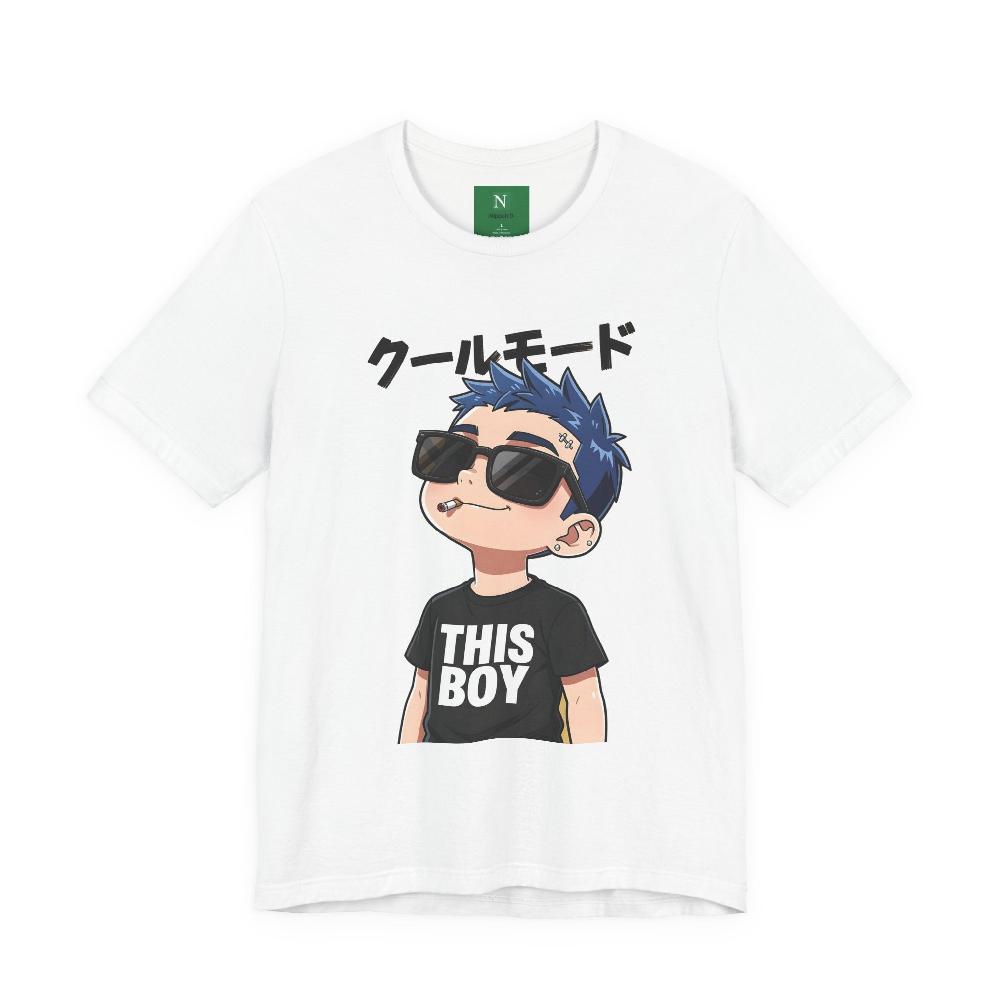 Cool Mode Anime Kid T‑Shirt — "This Boy" Graphic Tee