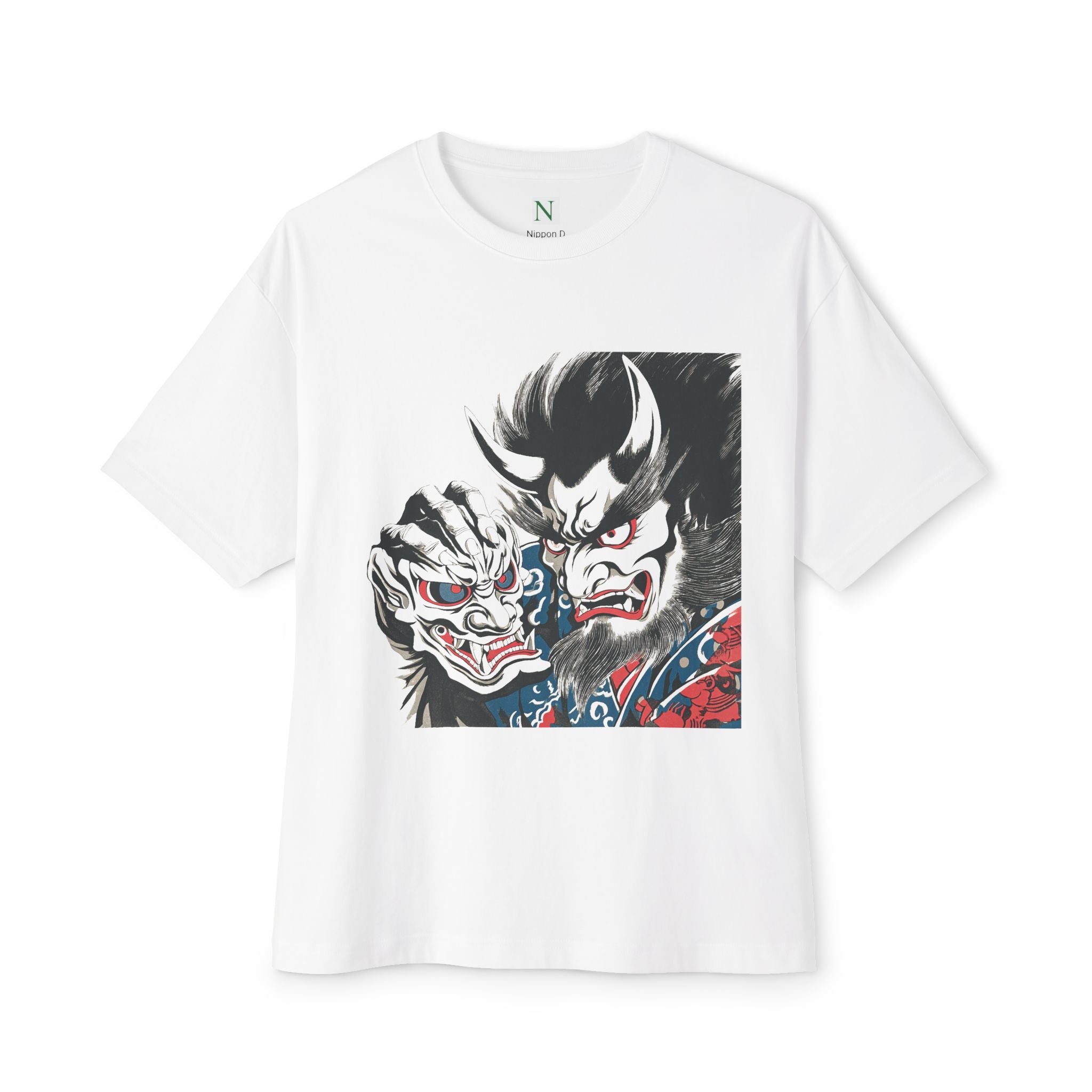 Copy of Japanese Wave Art Unisex Oversized Boxy Tee, Casual Streetwear, Vintage Graphic Tee, Summer Outfit, Gift for Art Lovers