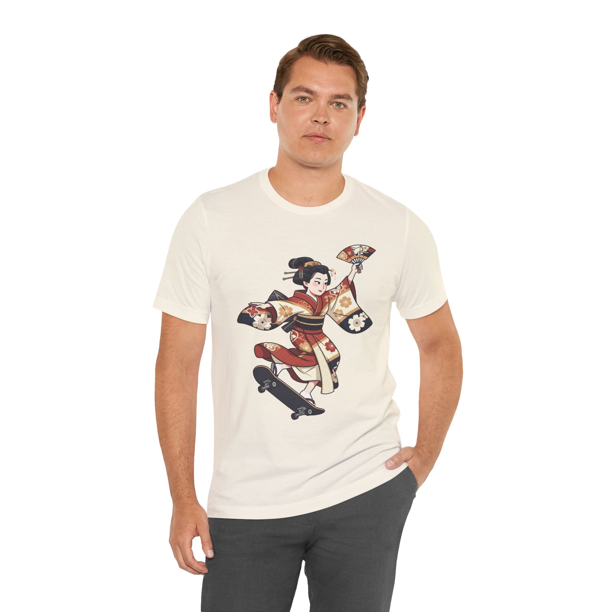 Skateboarding Geisha T-Shirt