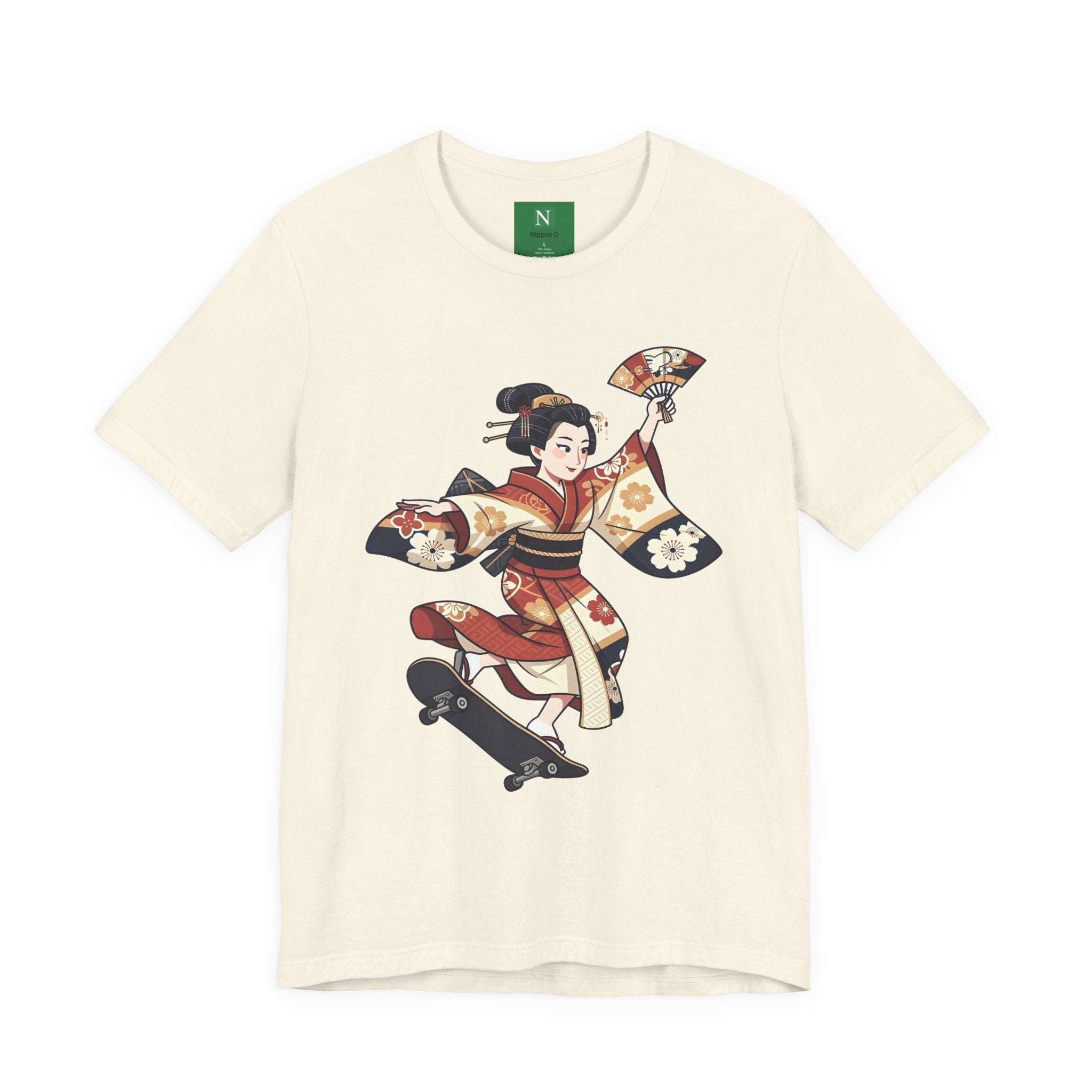 Skateboarding Geisha T-Shirt