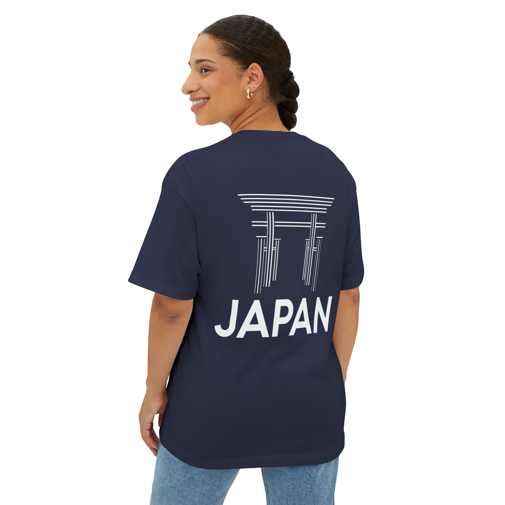 Copy of Japanese Wave Art Unisex Oversized Boxy Tee, Casual Streetwear, Vintage Graphic Tee, Summer Outfit, Gift for Art Lovers