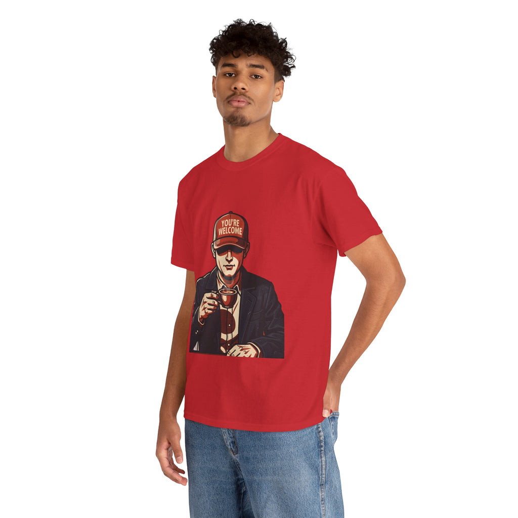 T-Shirt — 'You’re Welcome' Cheers Graphic Tee