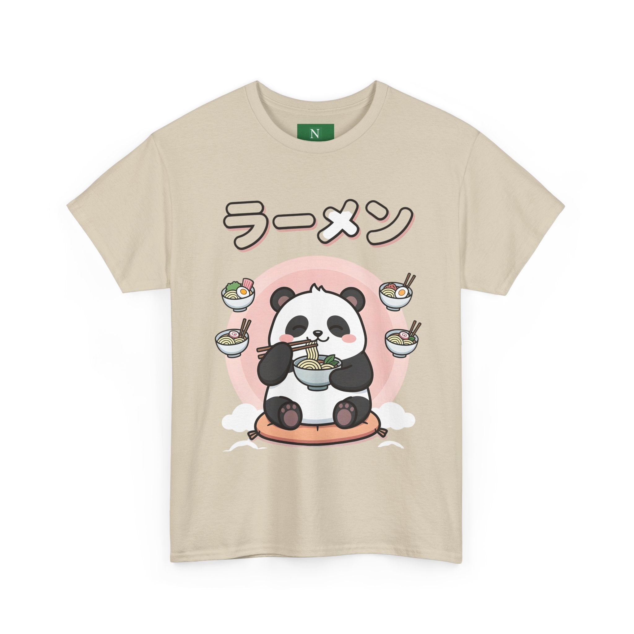 Panda Ramen T-Shirt — Cute Kawaii Ramen Lover Tee