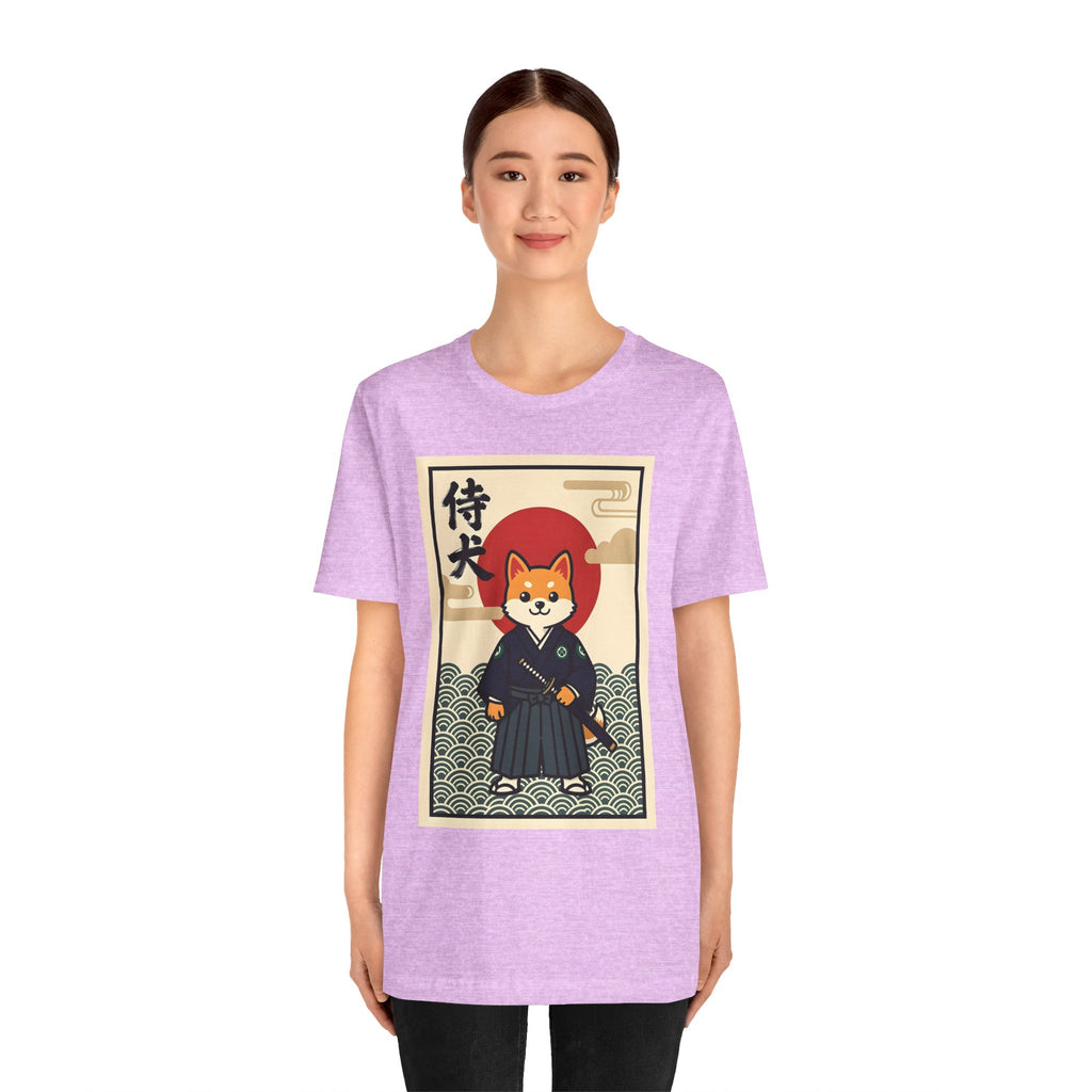 Samurai Shiba Inu Tee — Japanese Vintage Dog Graphic T-Shirt