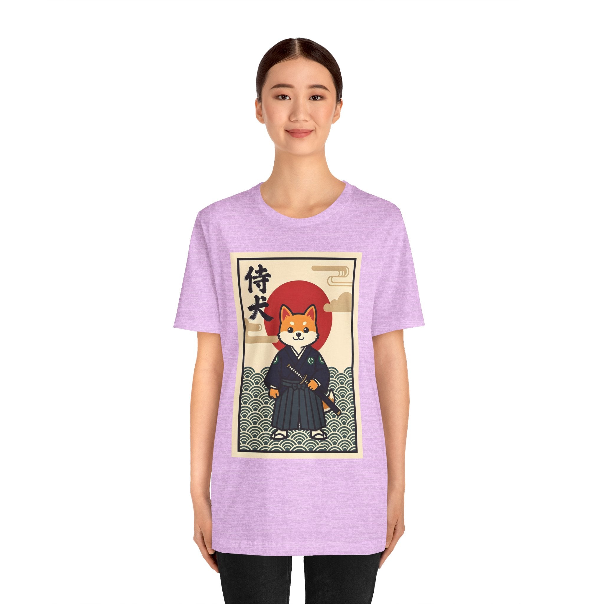 Samurai Shiba Inu Tee — Japanese Vintage Dog Graphic T-Shirt