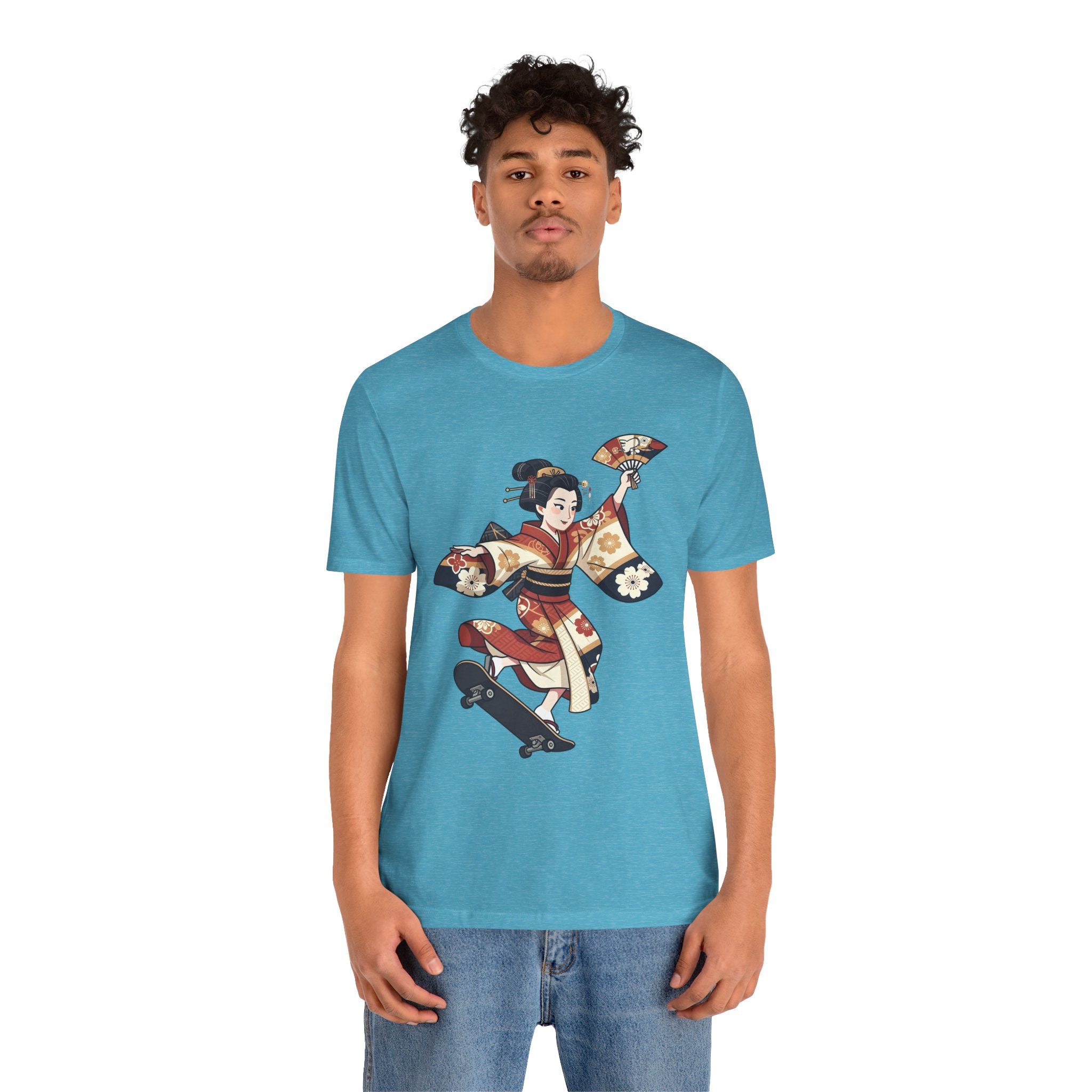Skateboarding Geisha T-Shirt