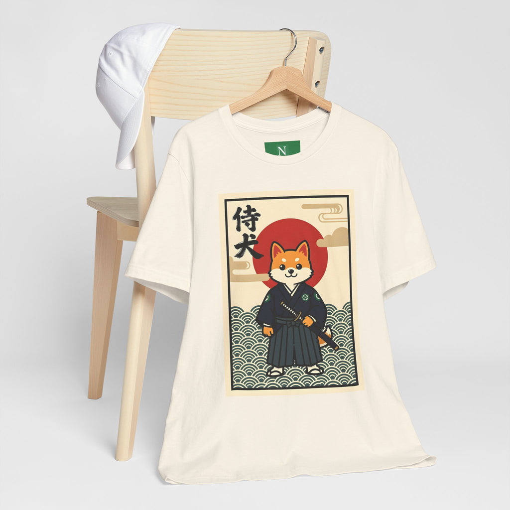 Samurai Shiba Inu Tee — Japanese Vintage Dog Graphic T-Shirt
